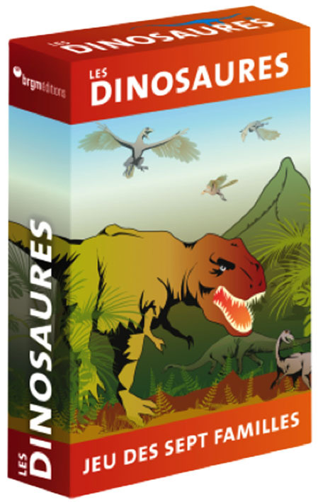 JEU DE 7 FAMILLES DE DINOSAURES