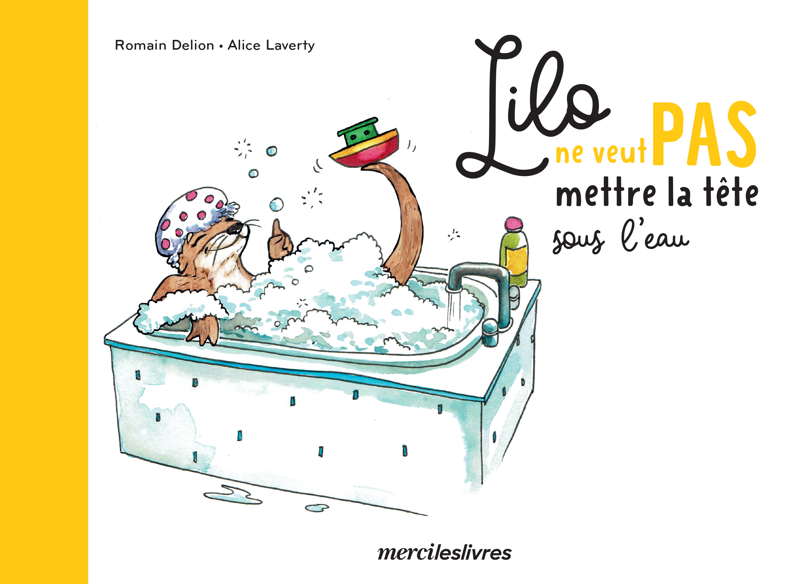 Lilo ne veut pas mettre la tête sous l'eau