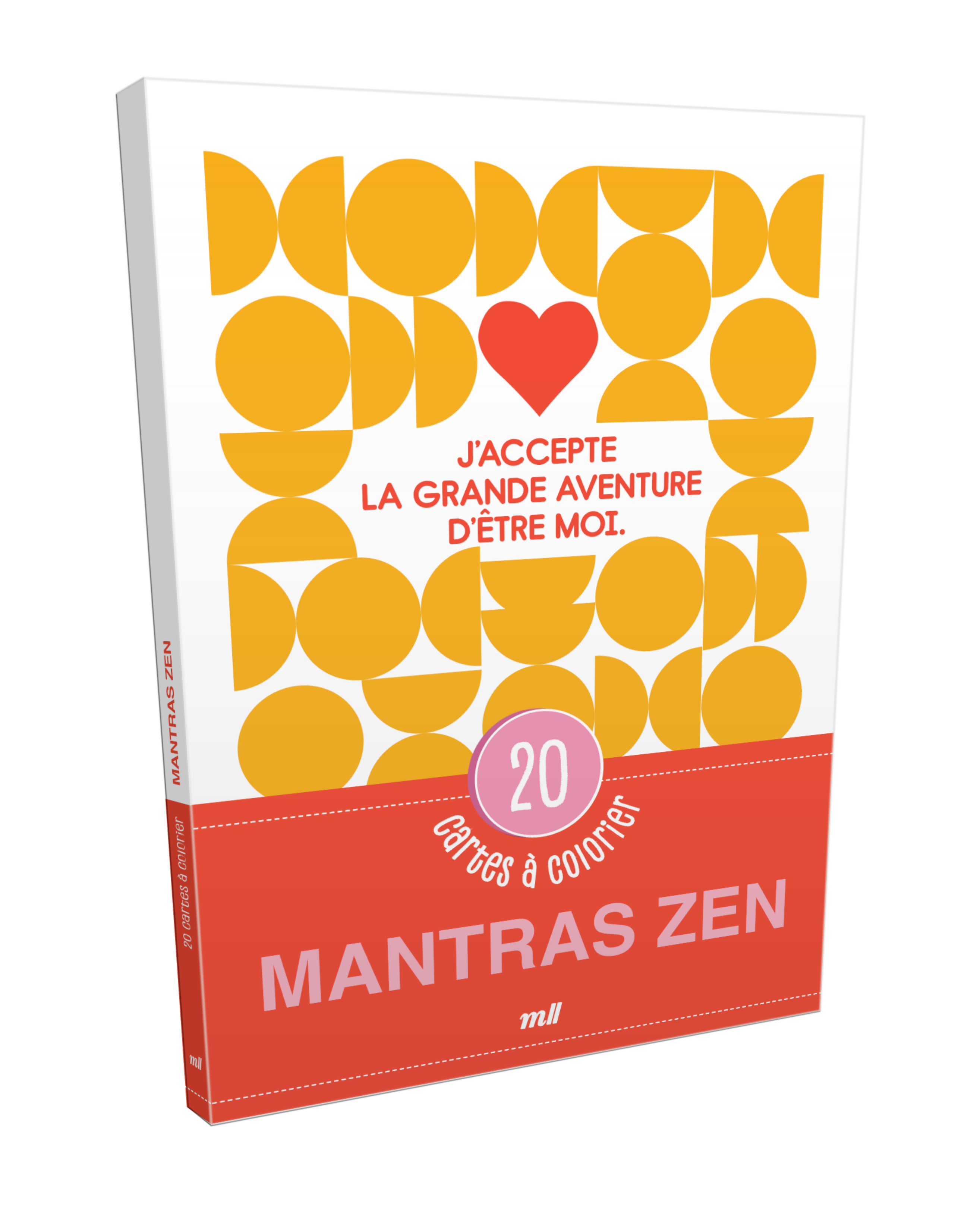 Mantras Zen - 20 cartes à colorier