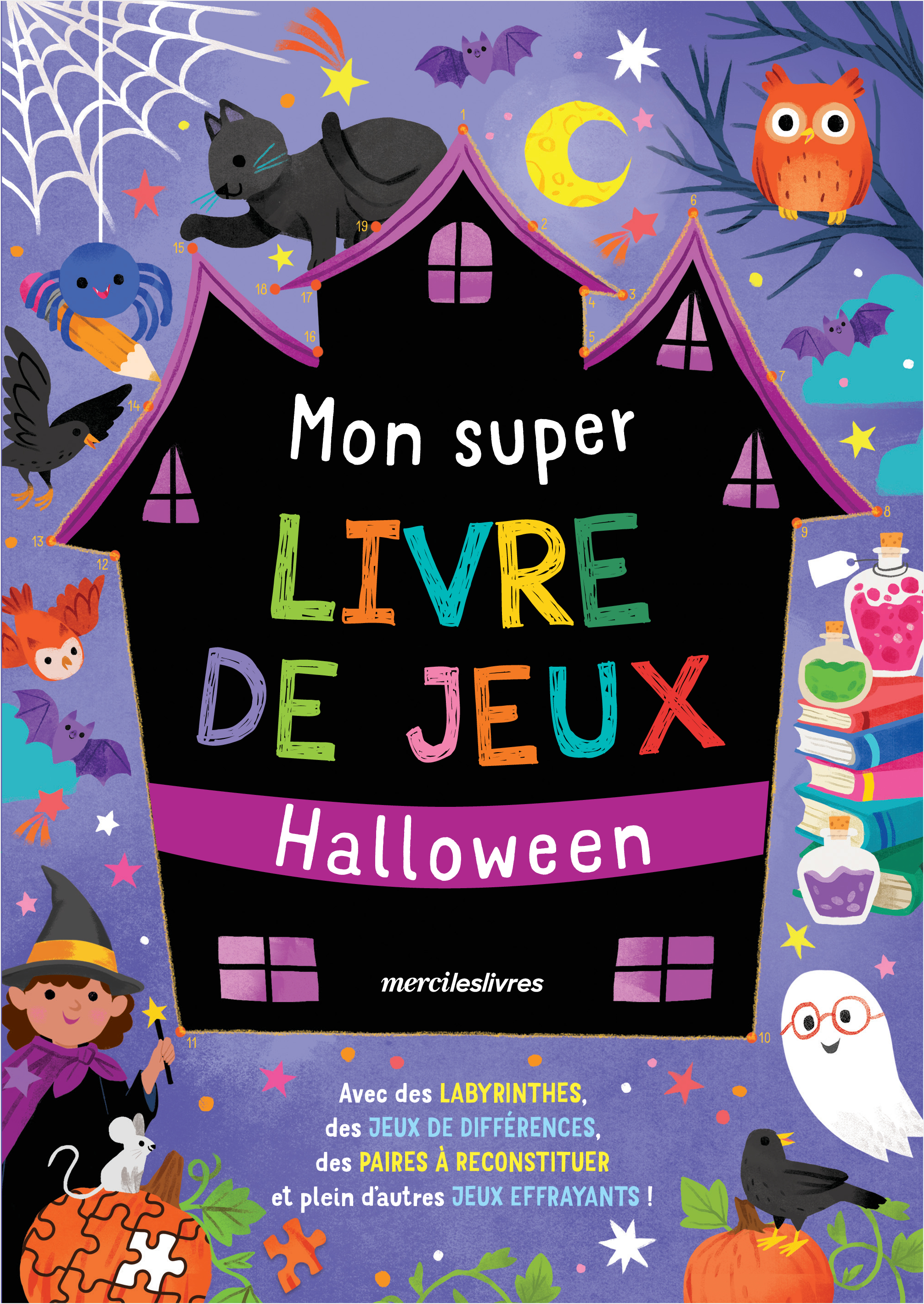 Mon super livre de jeux - Halloween 