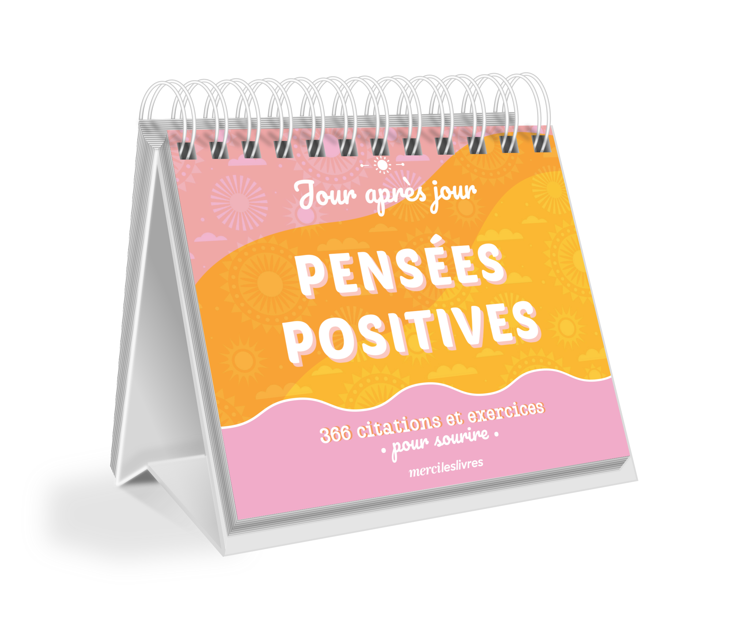 Calendrier Jour après jour - Mes pensées positives