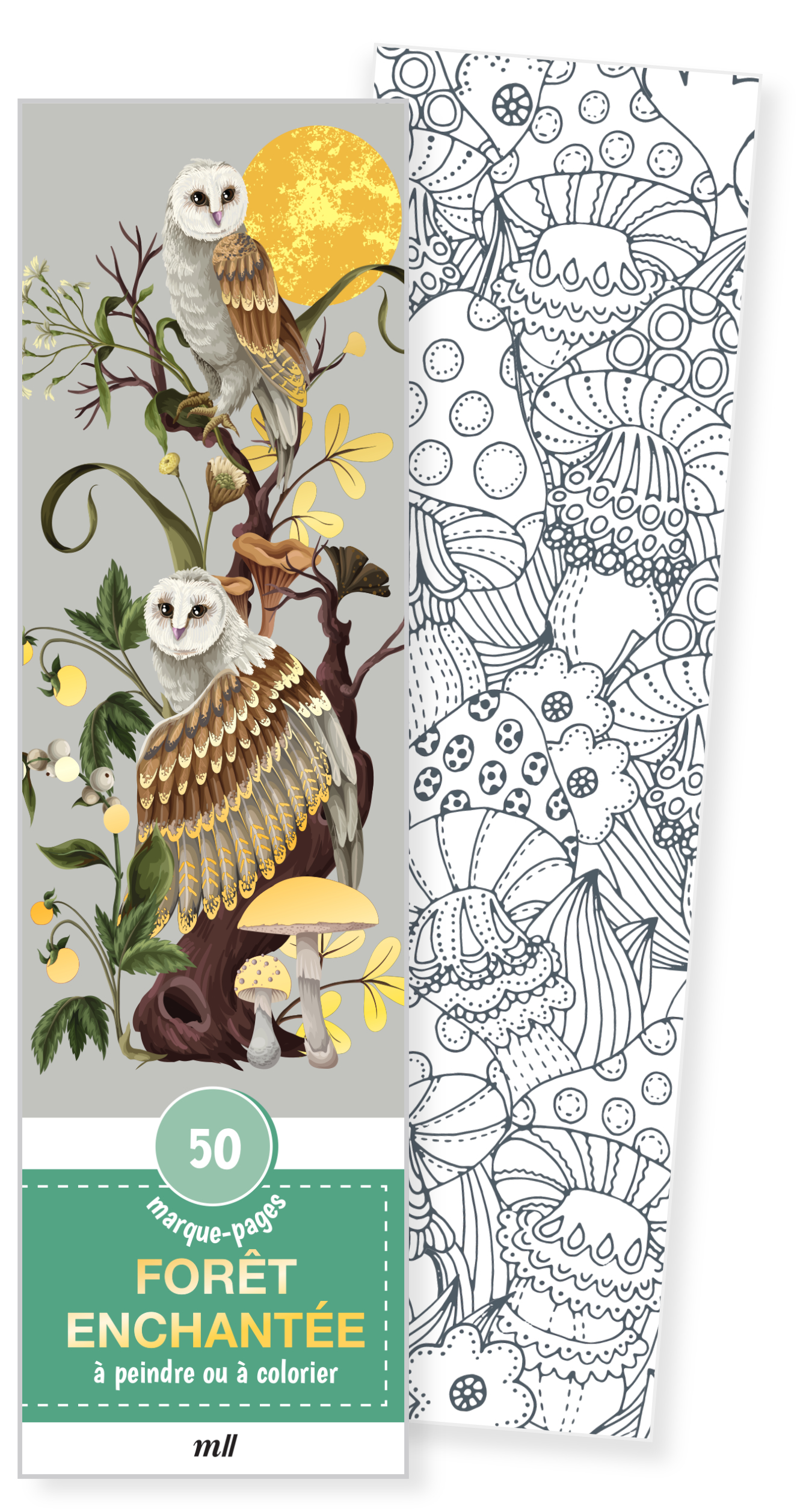 Marque-pages - Forêt enchantée
