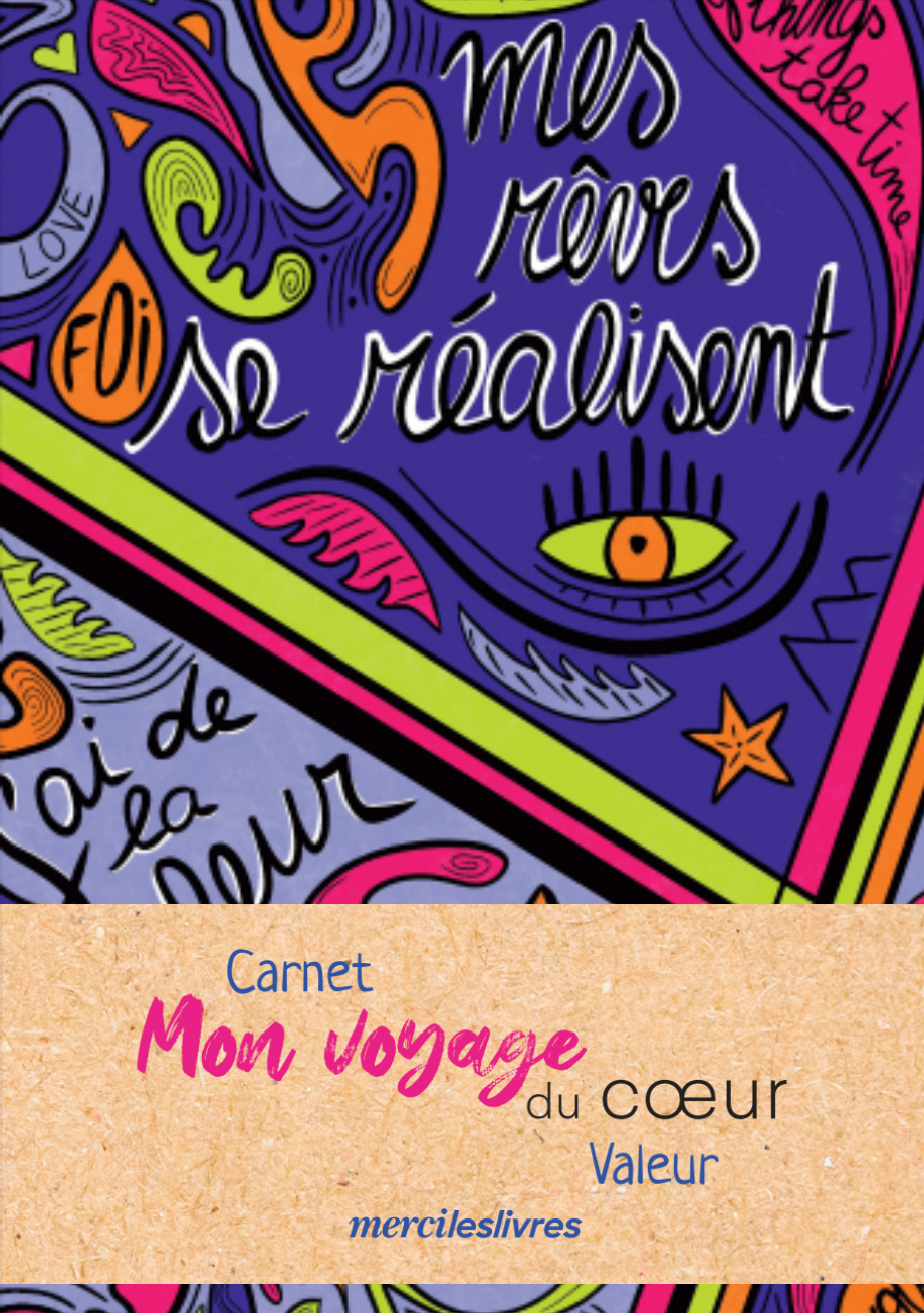 Carnet Mon Voyage du coeur- Valeur
