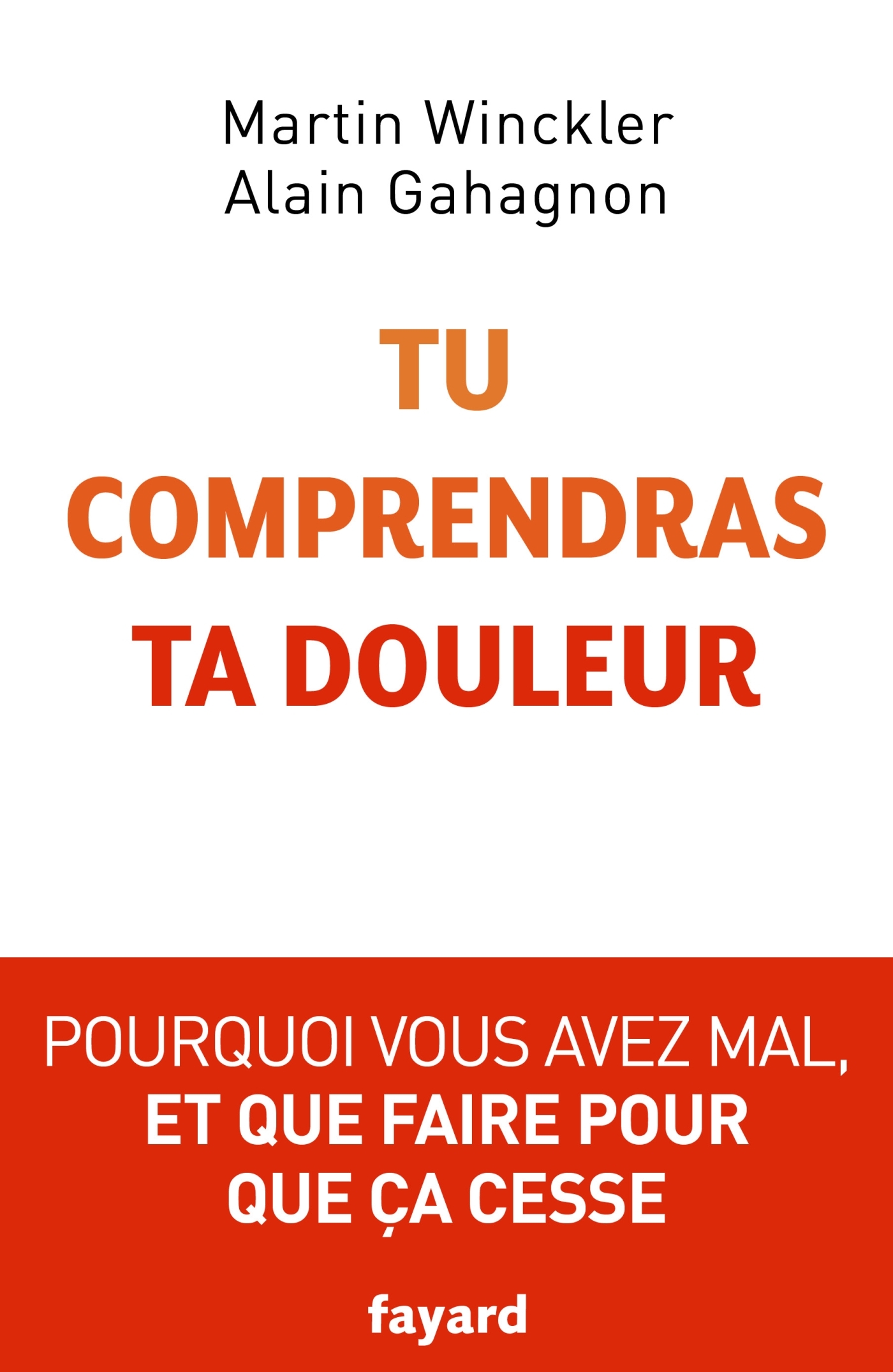 Tu comprendras ta douleur