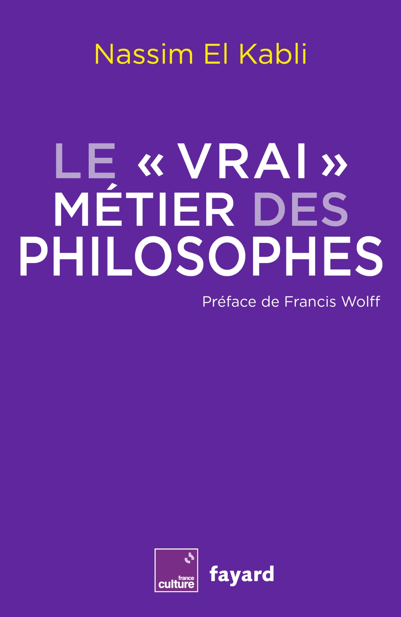 Le vrai métier des philosophes