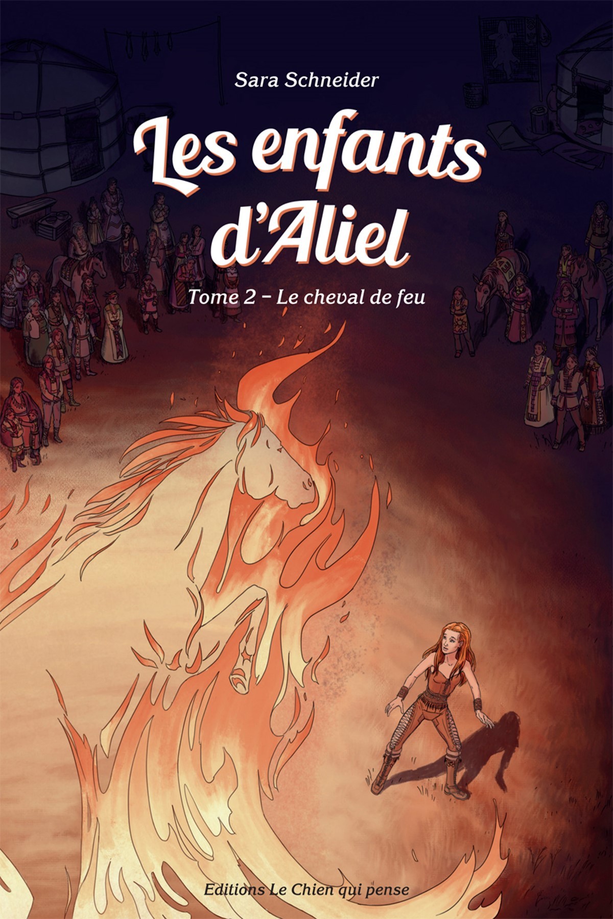 LES ENFANTS D'ALIEL - TOME 2 : LE CHEVAL DE FEU