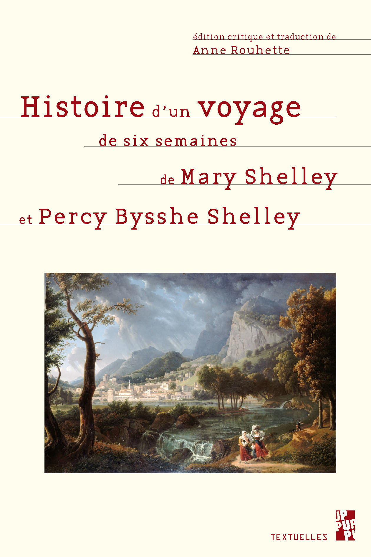 Histoire d'un voyage de six semaines de mary shelley et percy bysshe shelley