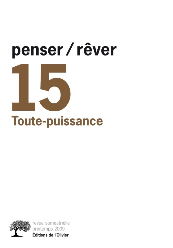 penser/rêver n°15 Toute-puissance