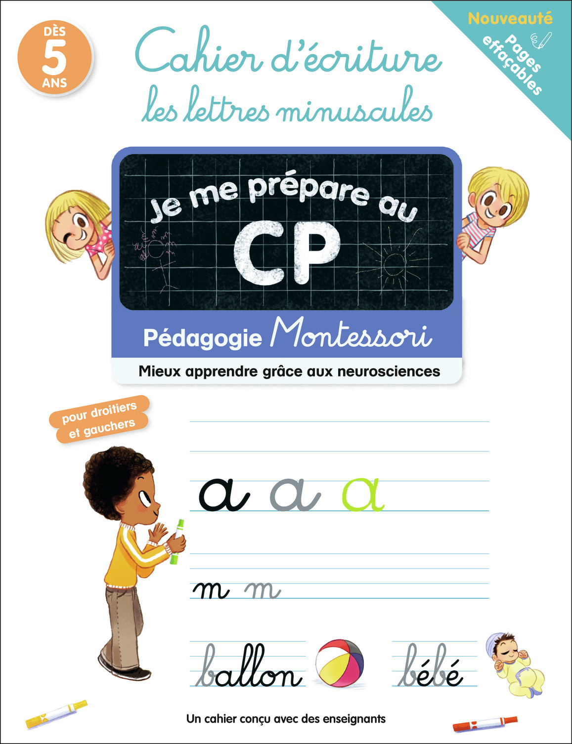 Je me prépare au CP - Cahier d'écriture : les lettres minuscules