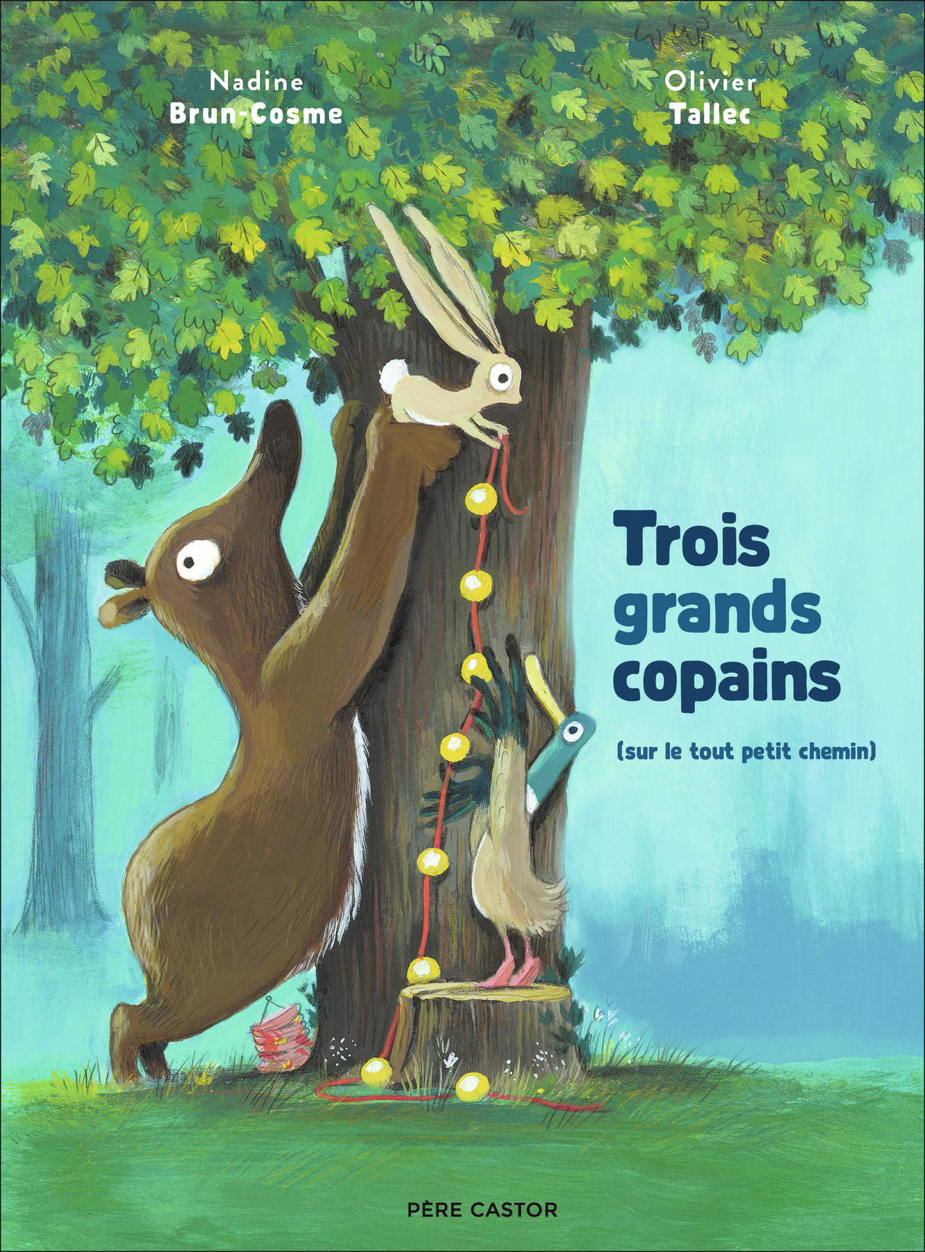 Trois grands copains