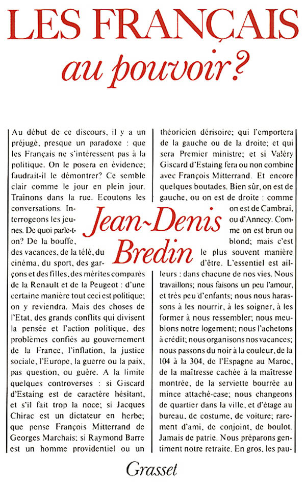 Les français au pouvoir ?