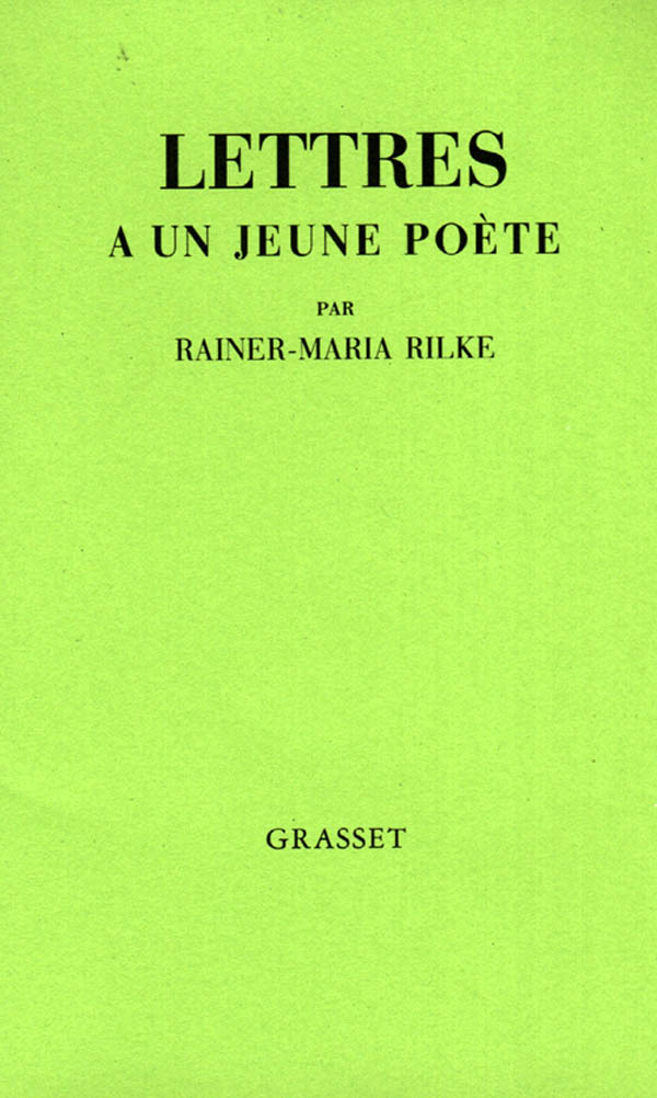 LETTRES A UN JEUNE POETE