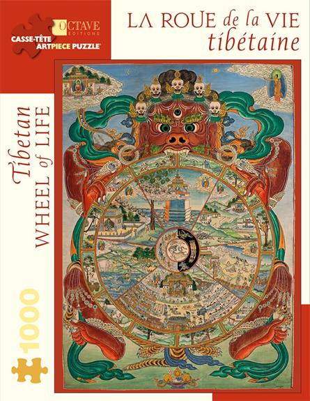 La roue de la vie tibétaine - Puzzle