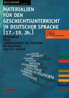 MATERIALIEN FUR DEN GESCHICHTSUNTERRICHT IN DEUTSCHER SPRACHE [17. - 1