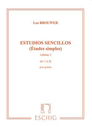 ETUDES SIMPLES (ESTUDIOS SENCILLOS) SERIE 1 GUITARE