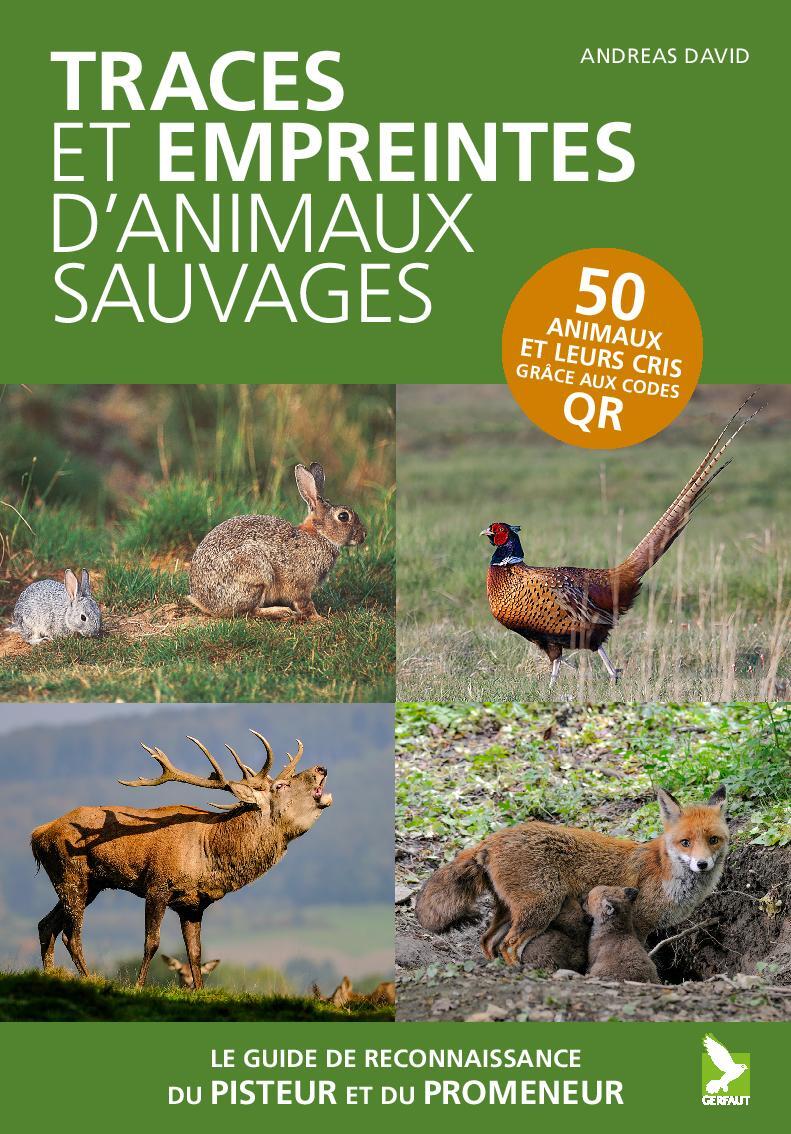 Traces et empreintes d'animaux sauvages