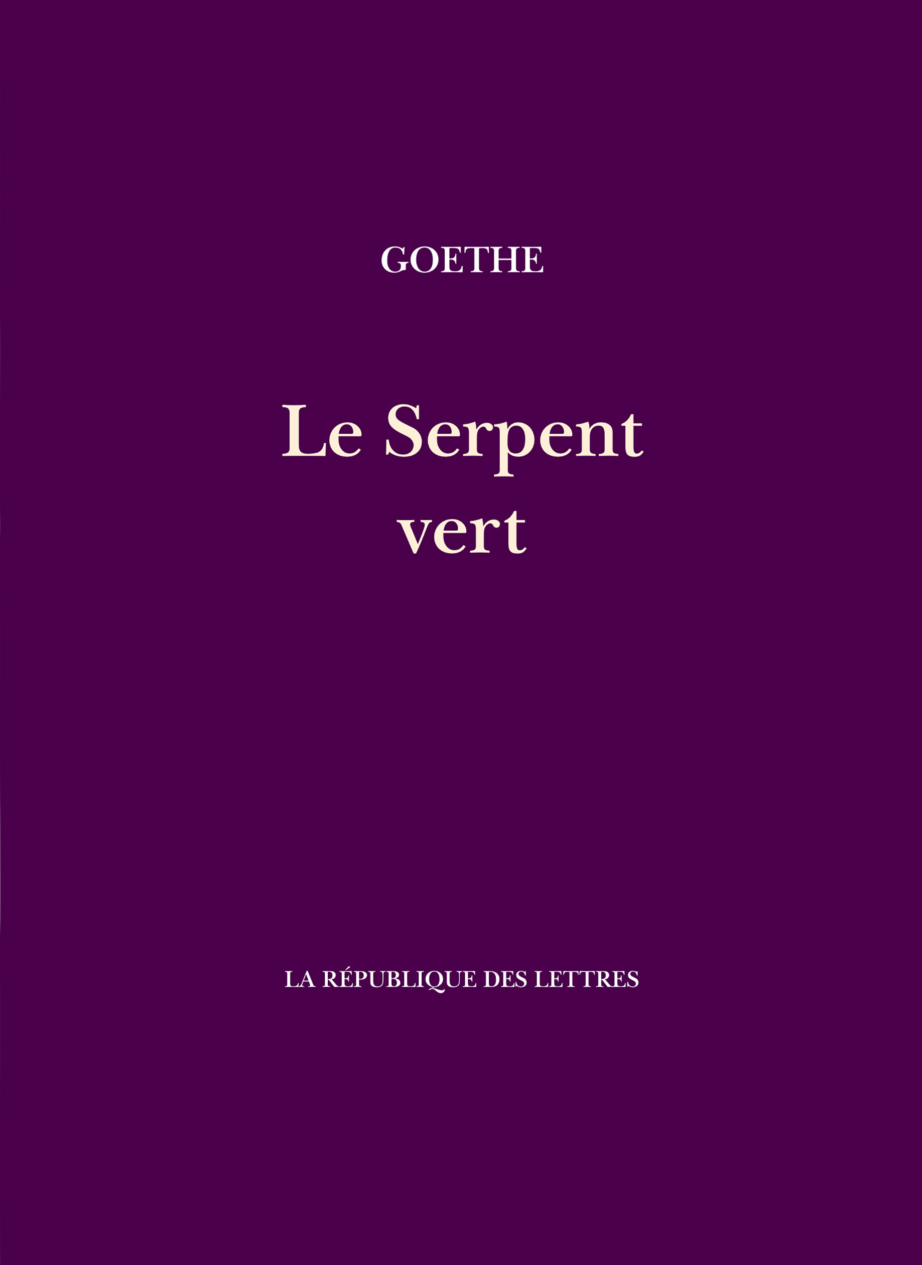 Le Serpent vert