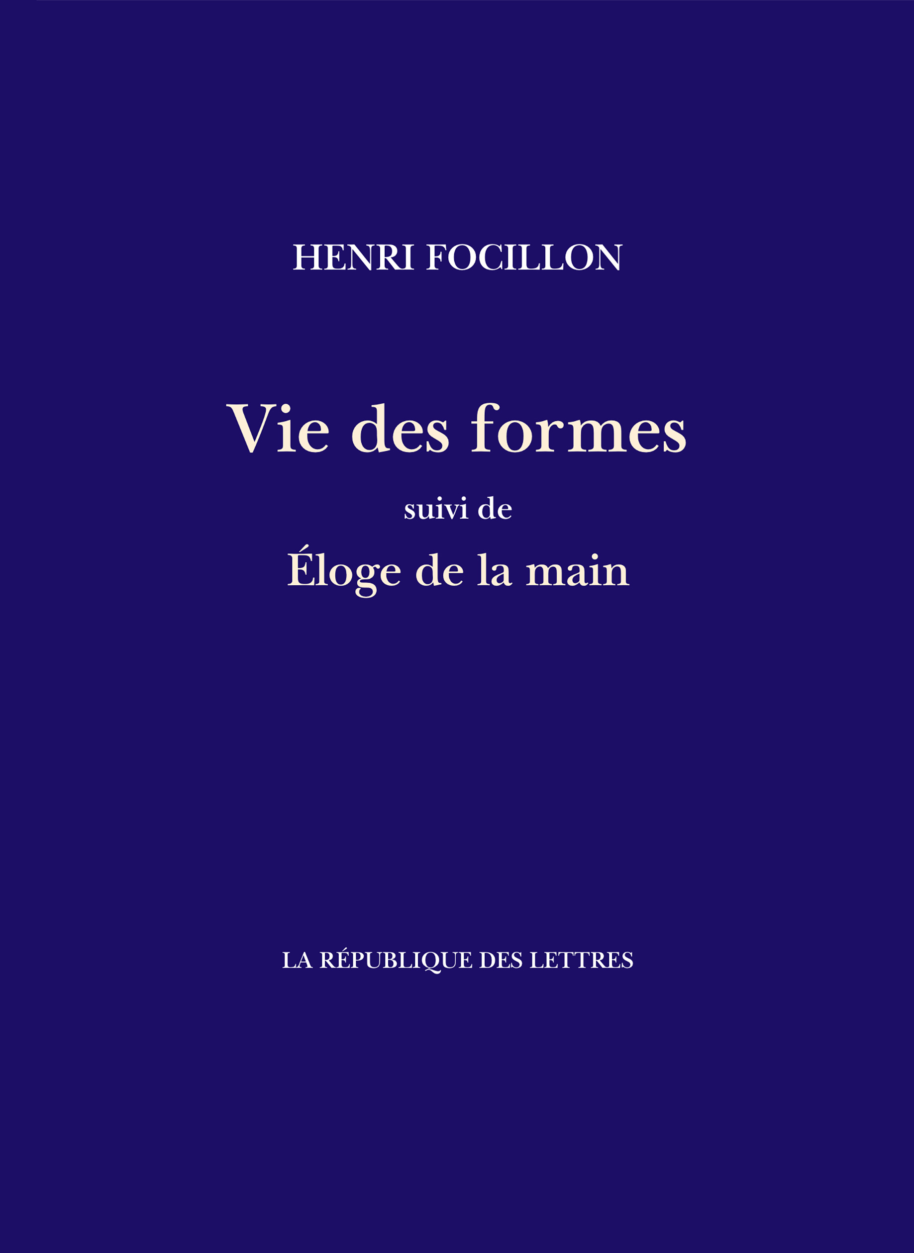 Vie des formes
