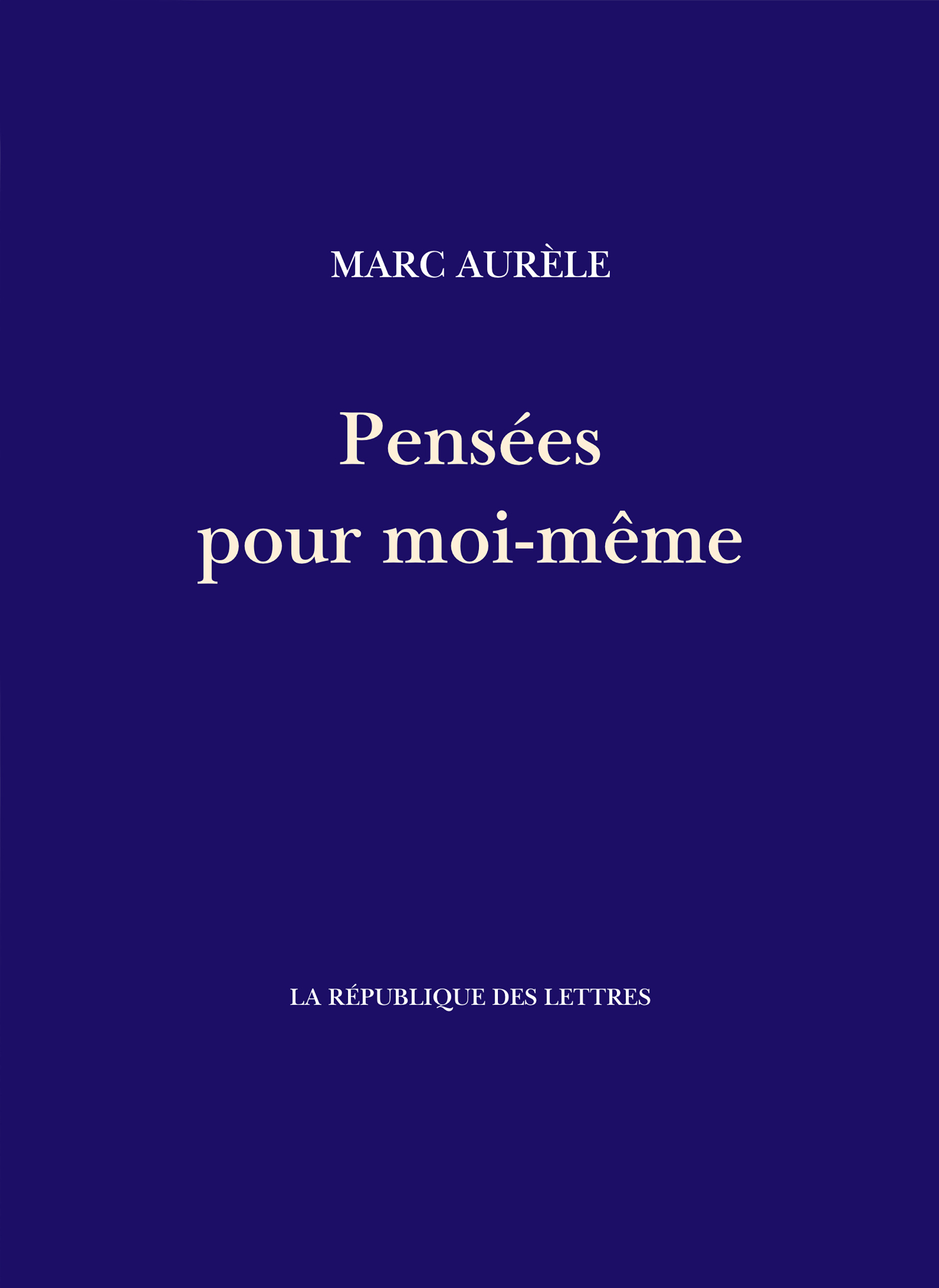 Pensées pour moi-même