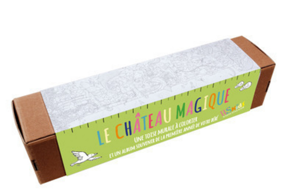 Le Chateau magique - Toise murale à colorier