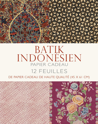 BATIK INDONESIEN PAPIER CADEAU