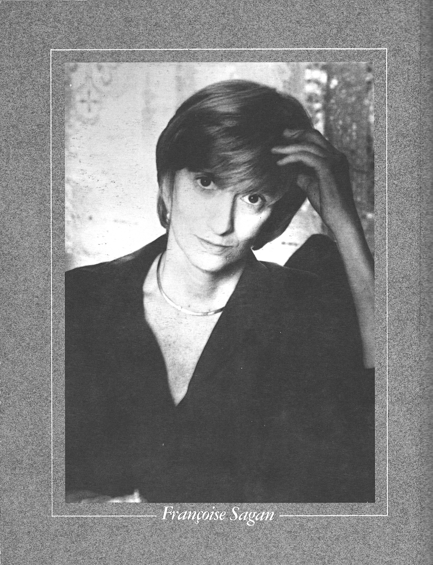 Cahier Françoise Sagan lot de 4ex