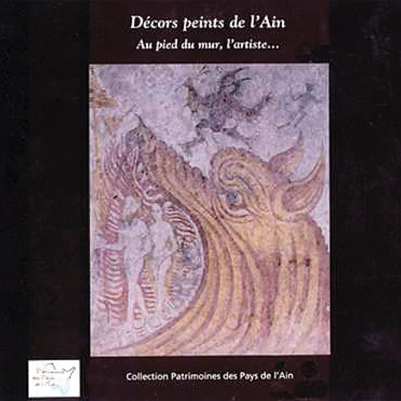 Décors peints de l'Ain - Au pied du mur, l'artiste...