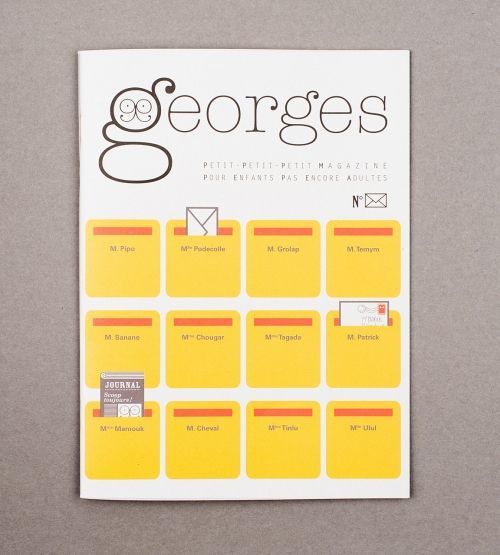 Magazine Georges n°11 - Lettre