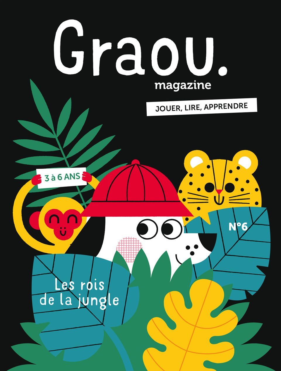 Magazine Graou n°6 - les rois de la jungle