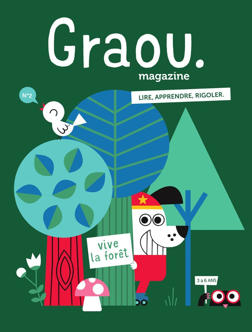 Magazine Graou n°2 - Promenons-nous dans les bois