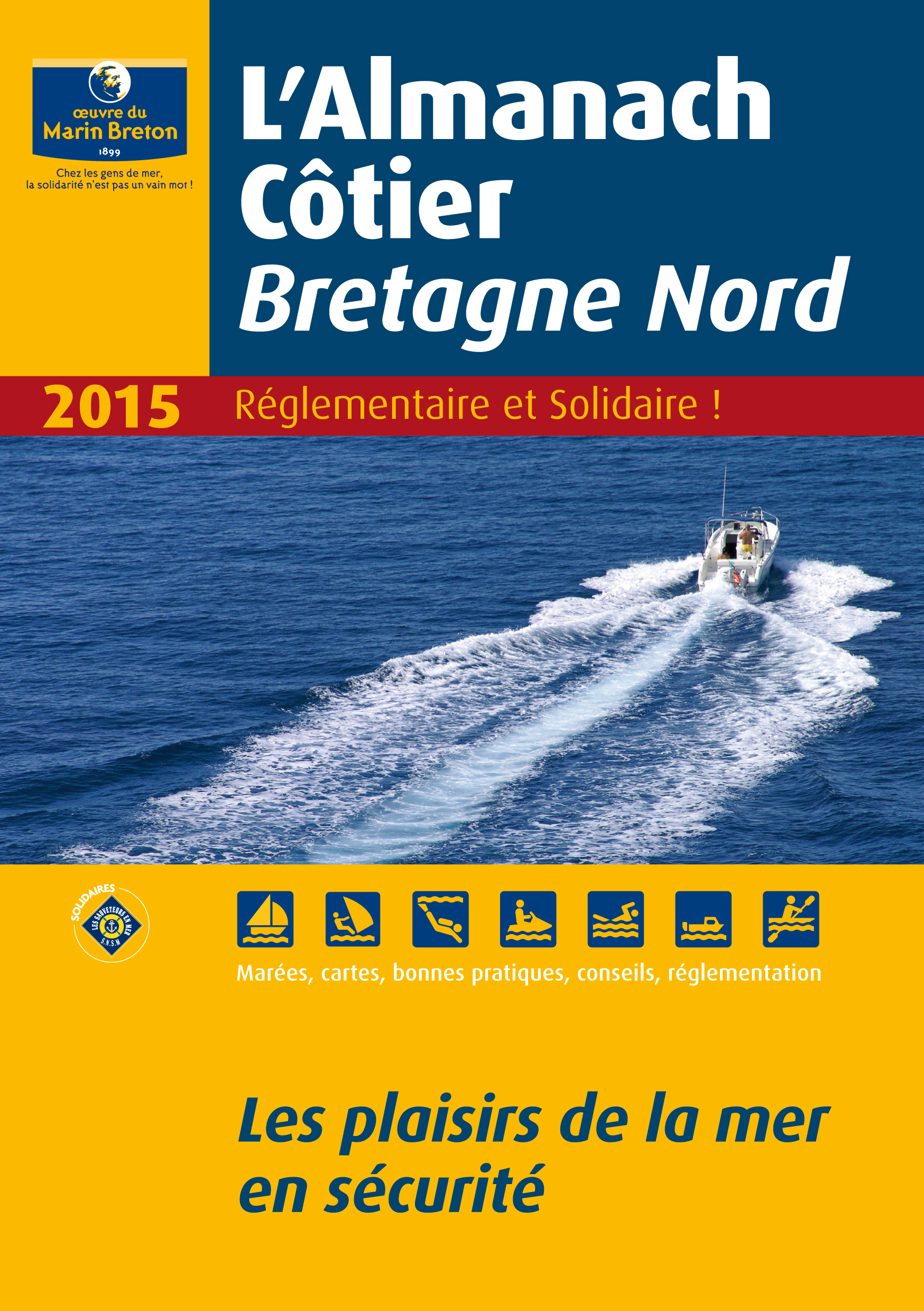 Almanach Côtier Bretagne Nord 2015