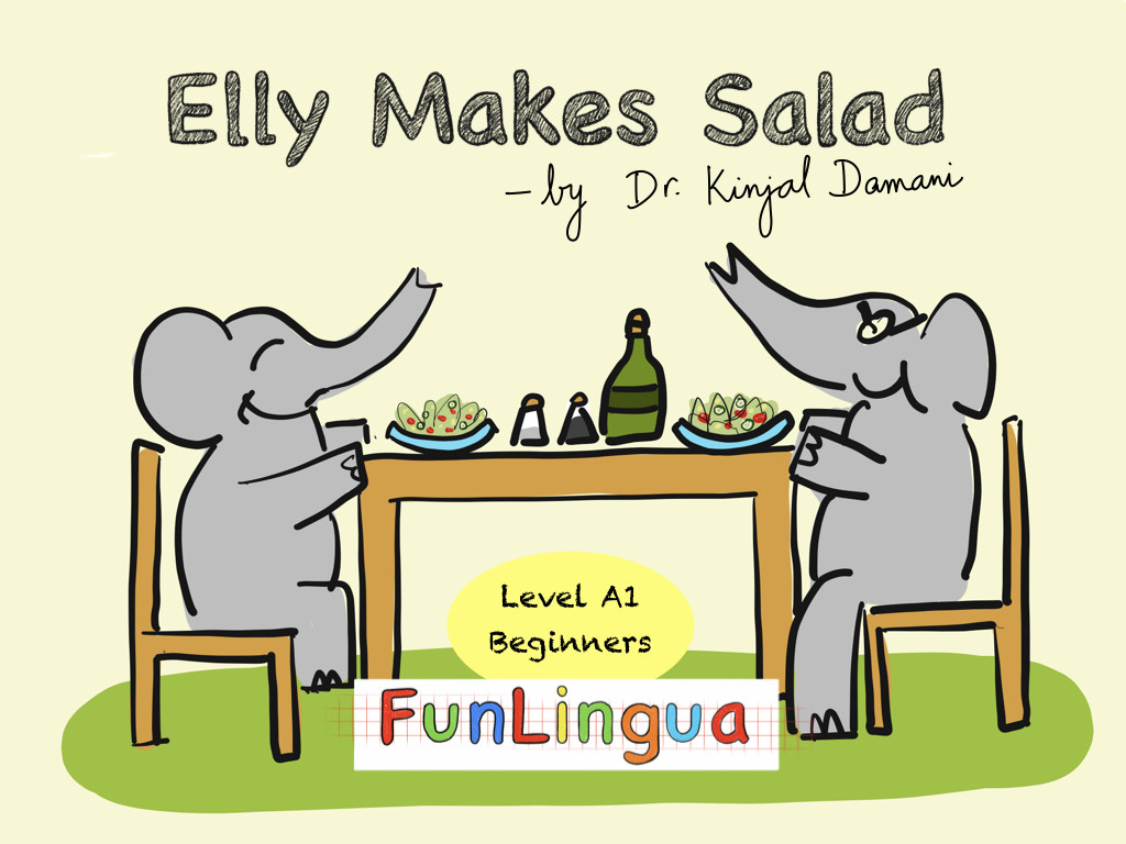 Elly Makes Salad