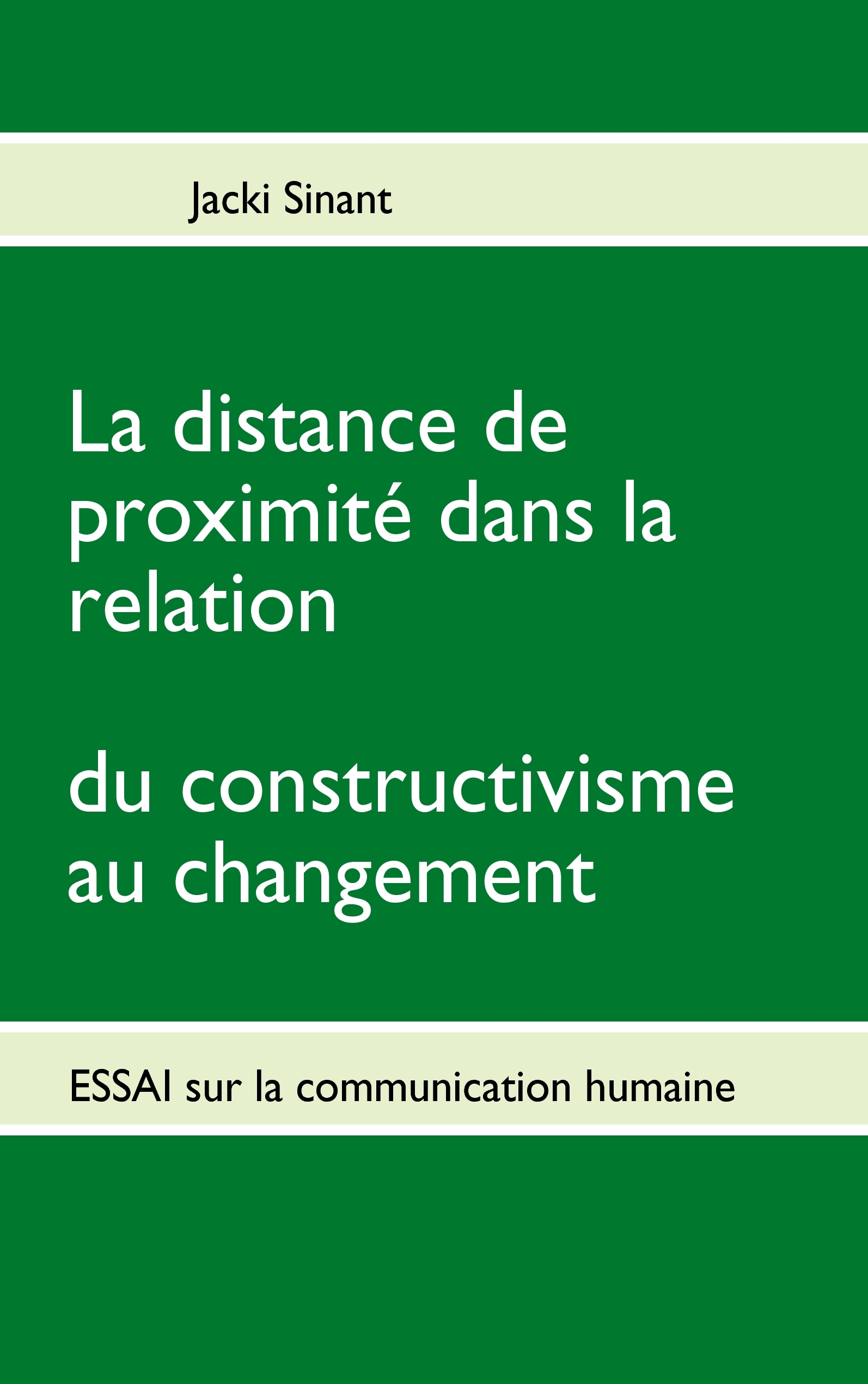 LA DISTANCE DE PROXIMITE DANS LA RELATION