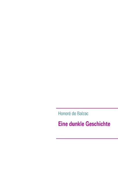 EINE DUNKLE GESCHICHTE