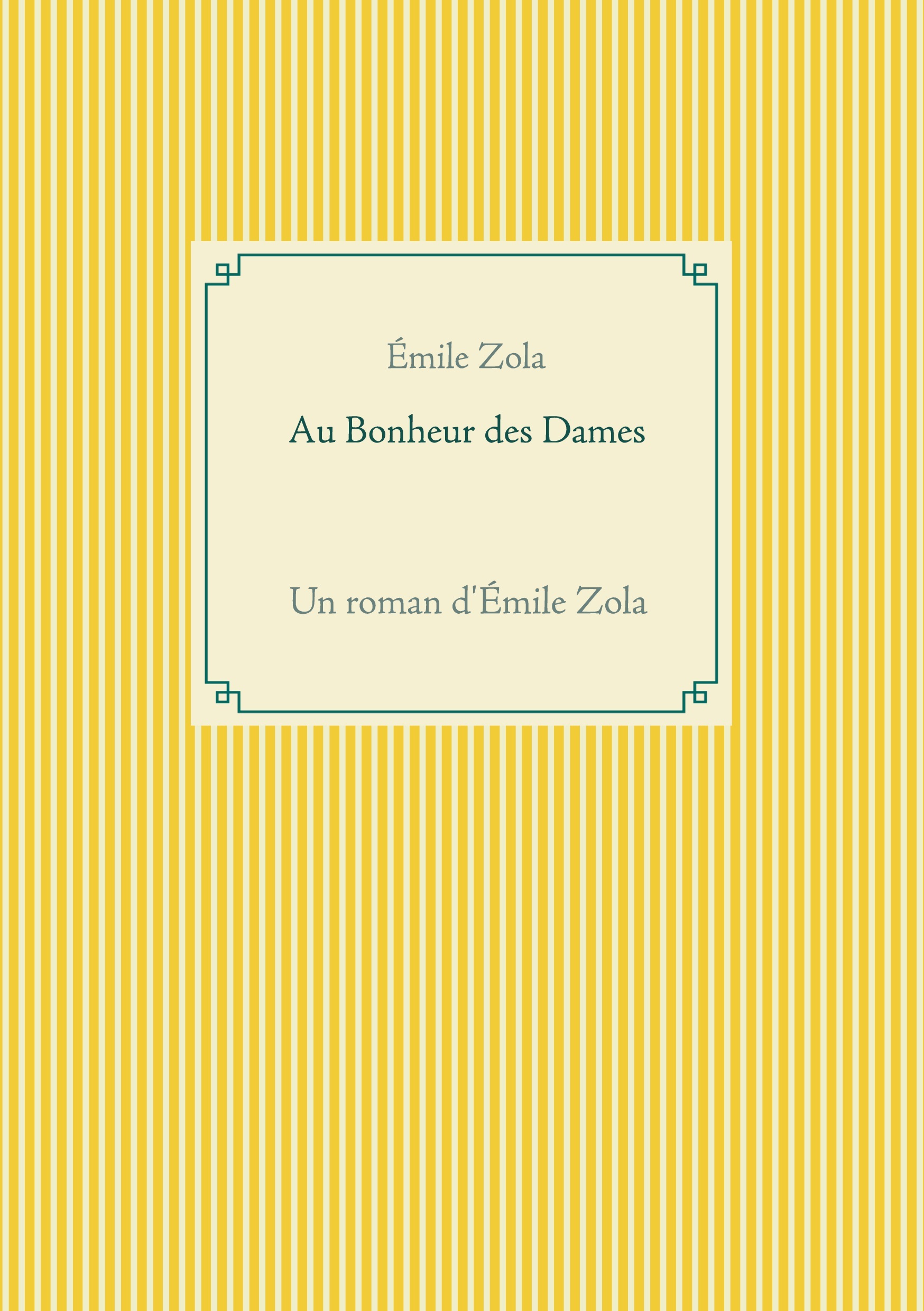 Au Bonheur des Dames