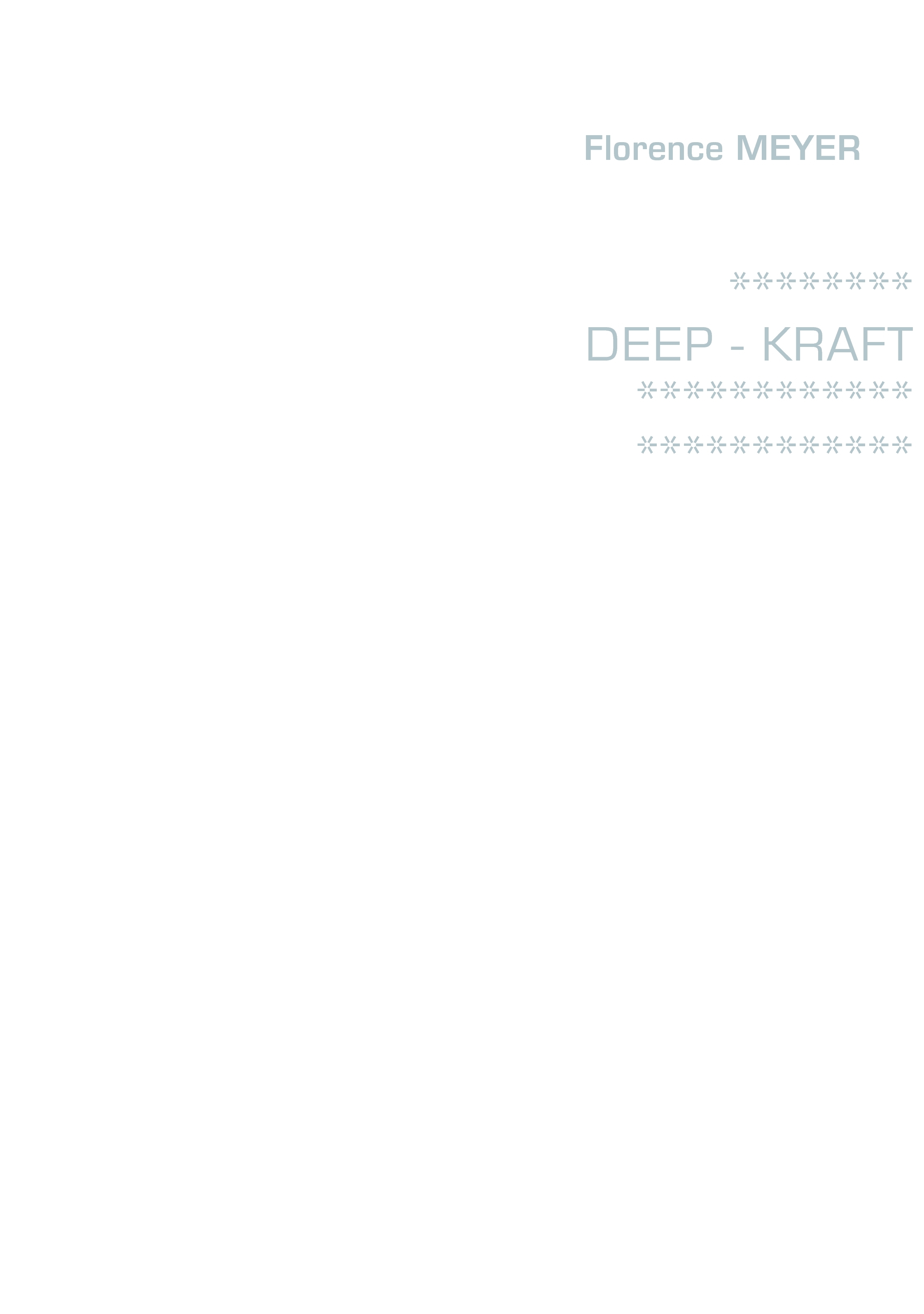 DEEP - KRAFT