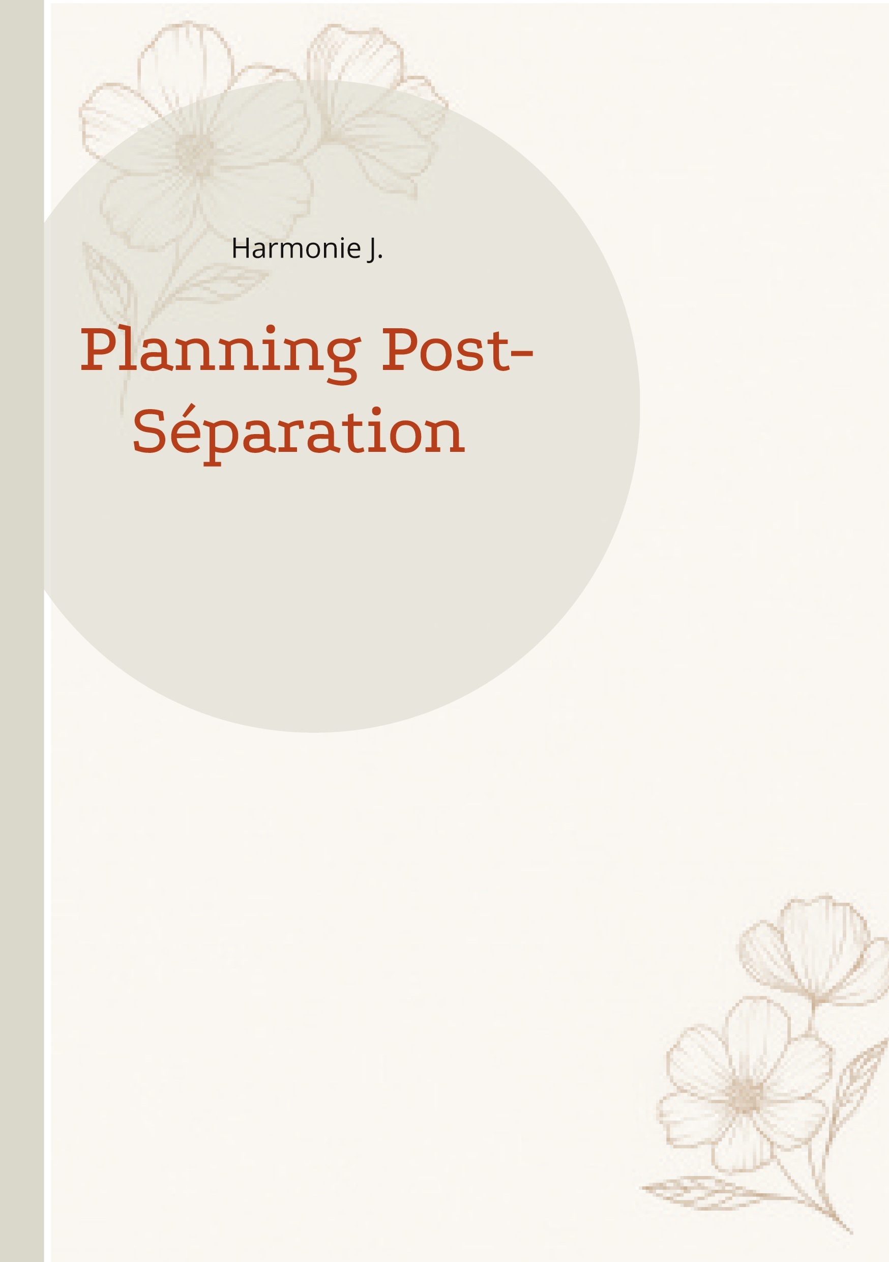Planning Post-Séparation