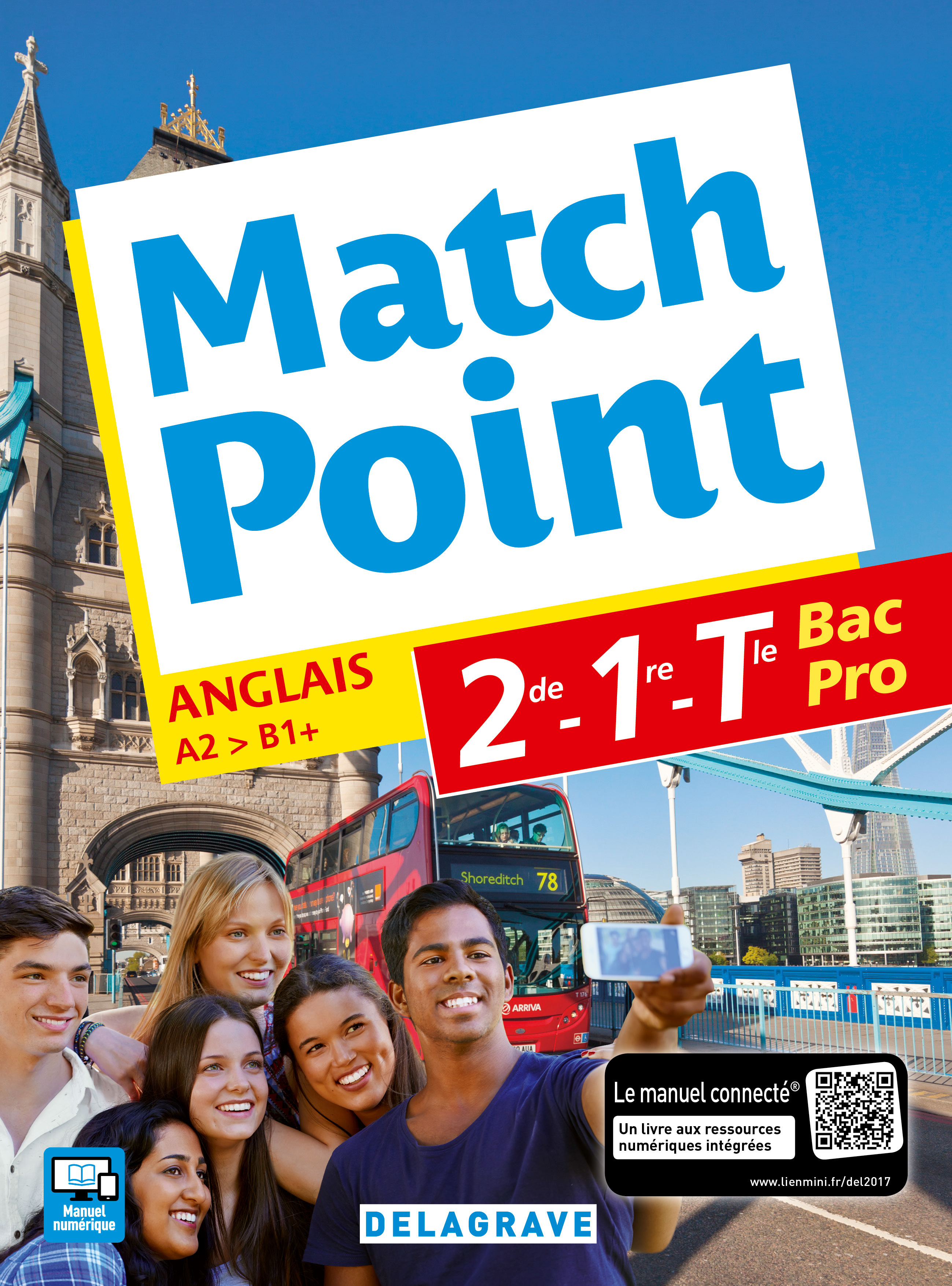 Match Point 2de, 1re, Tle Bac Pro (2017) - Pochette élève
