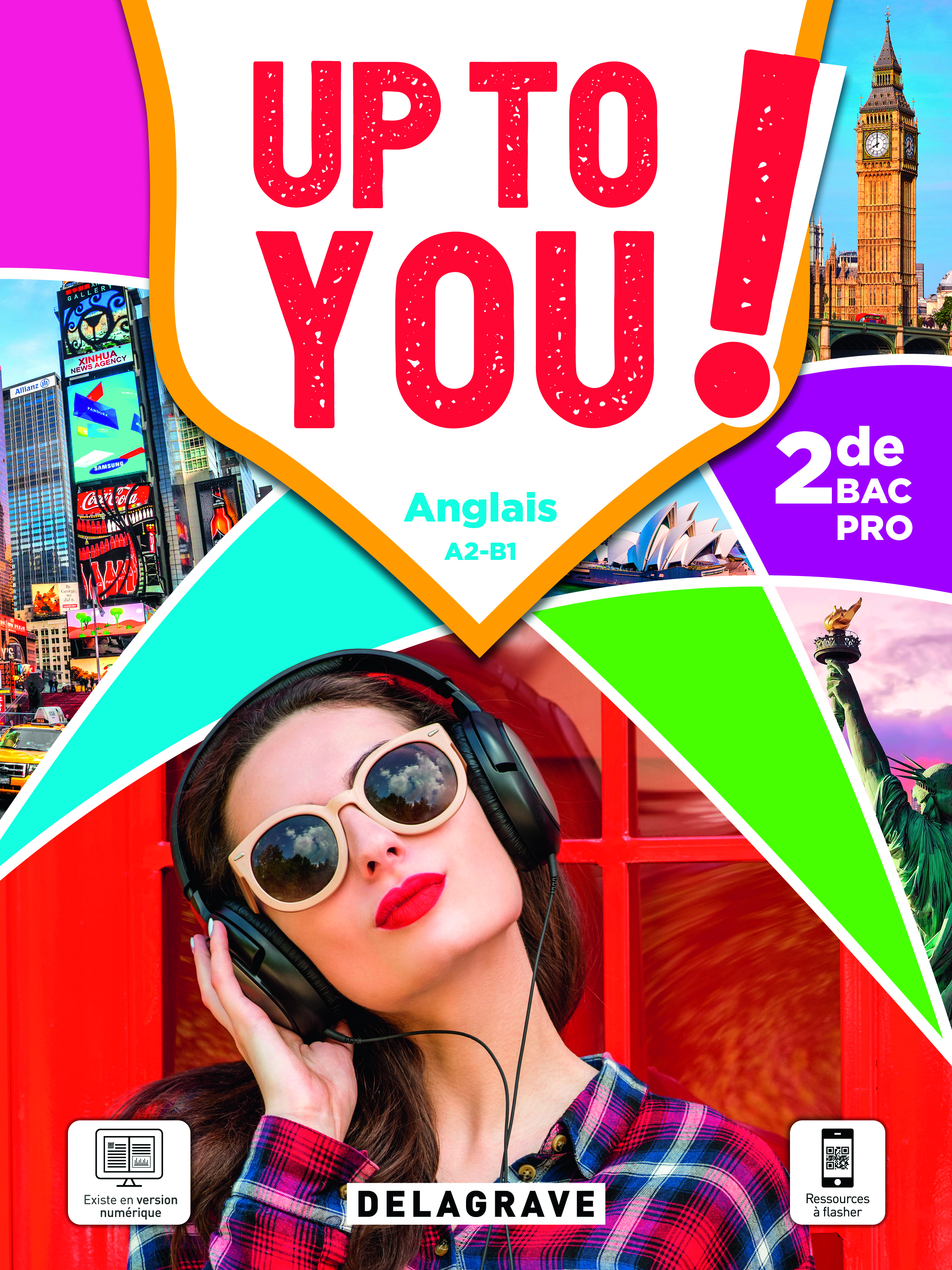 Up To You! Anglais 2de Bac Pro (2021) - Manuel élève