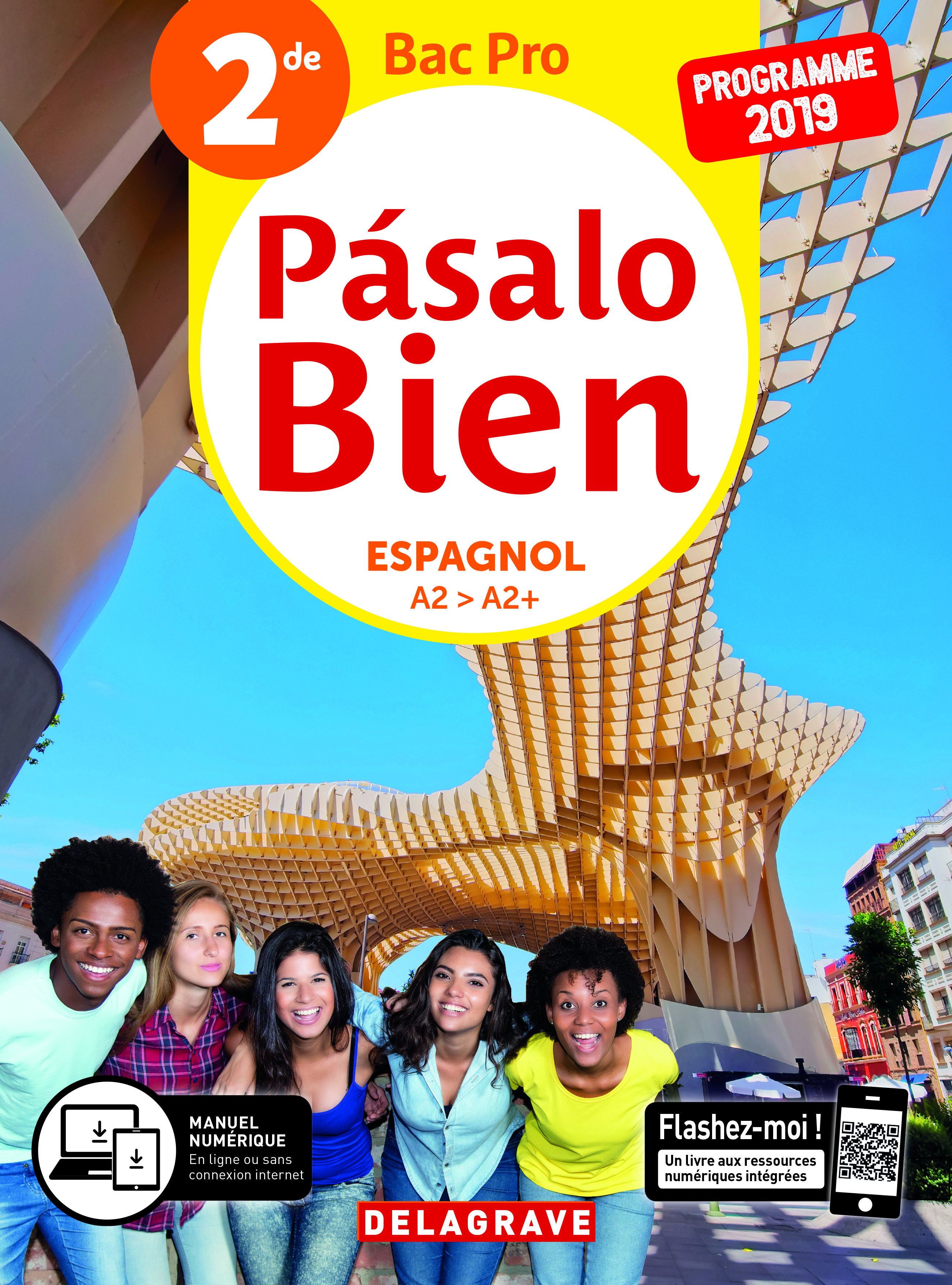 Pásalo Bien Espagnol 2de Bac Pro (2019) - Pochette élève