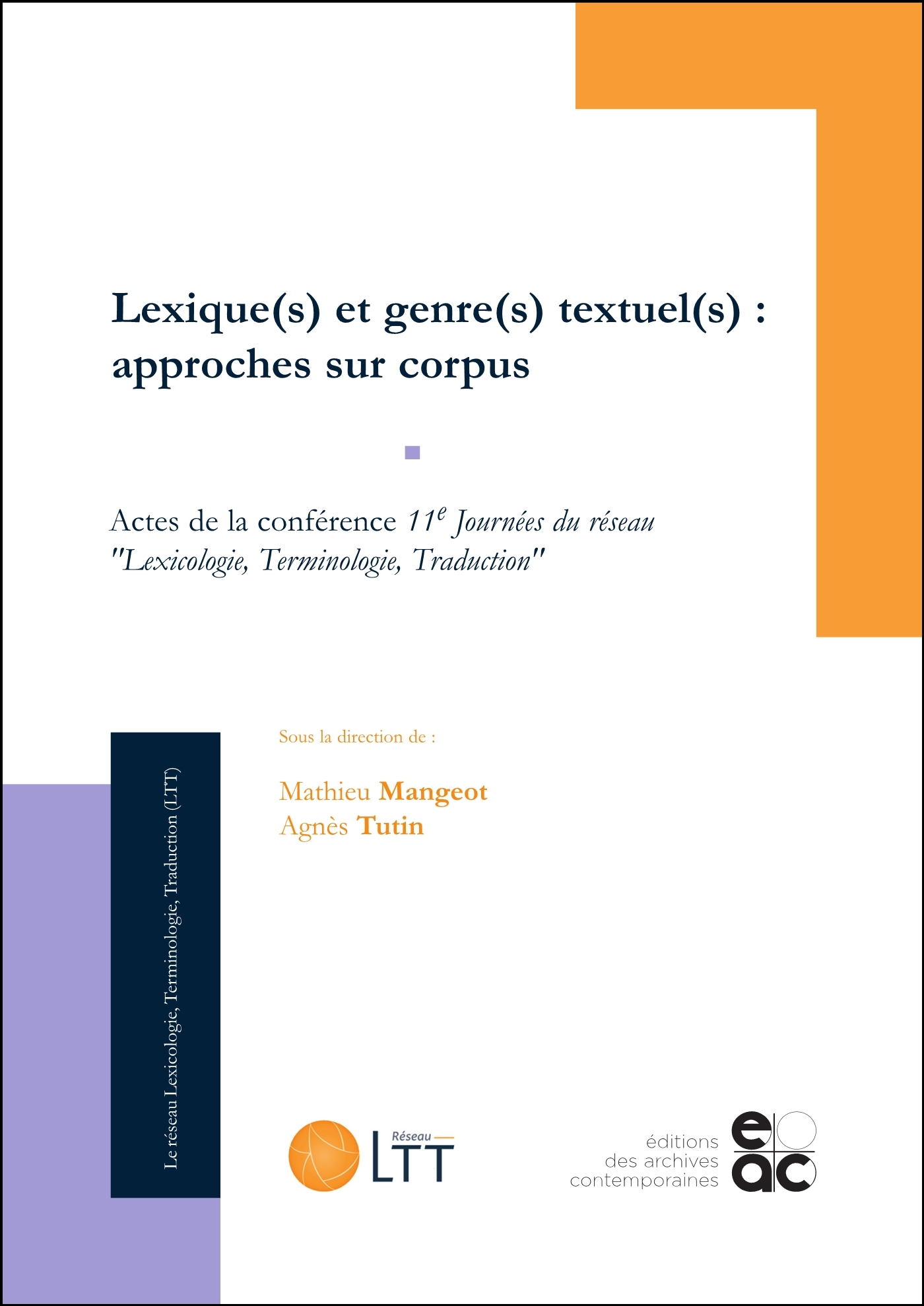 Lexique(s) et genre(s) textuel(s) : approches sur corpus