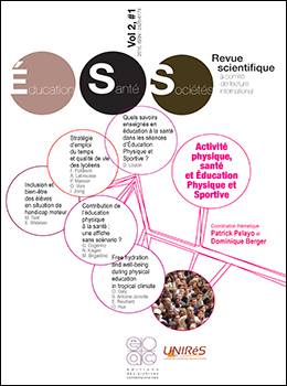 Revue Education, Santé, Sociétés, Vol. 2, No. 1