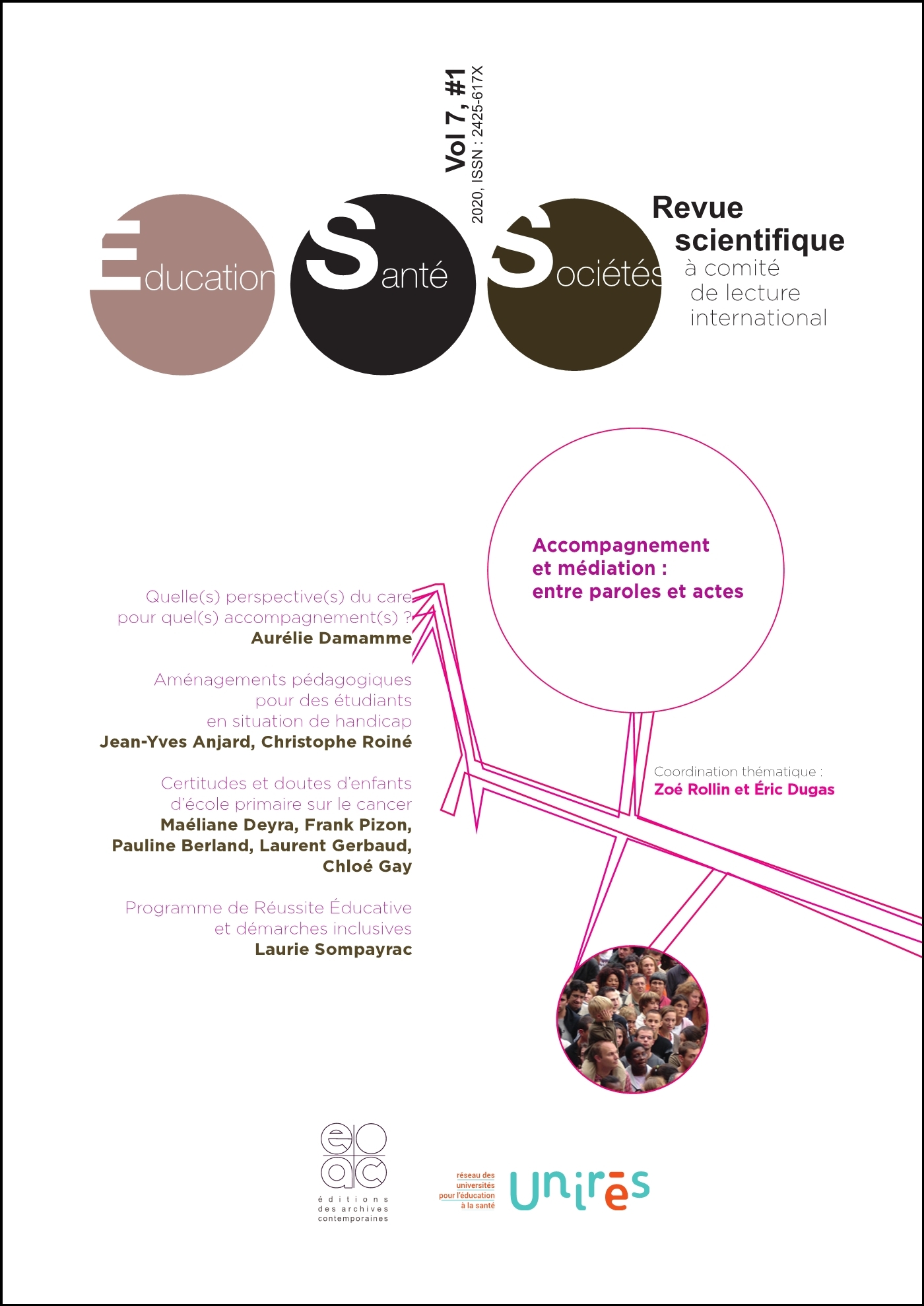 Revue Education, Santé, Sociétés, Vol. 7, No.1