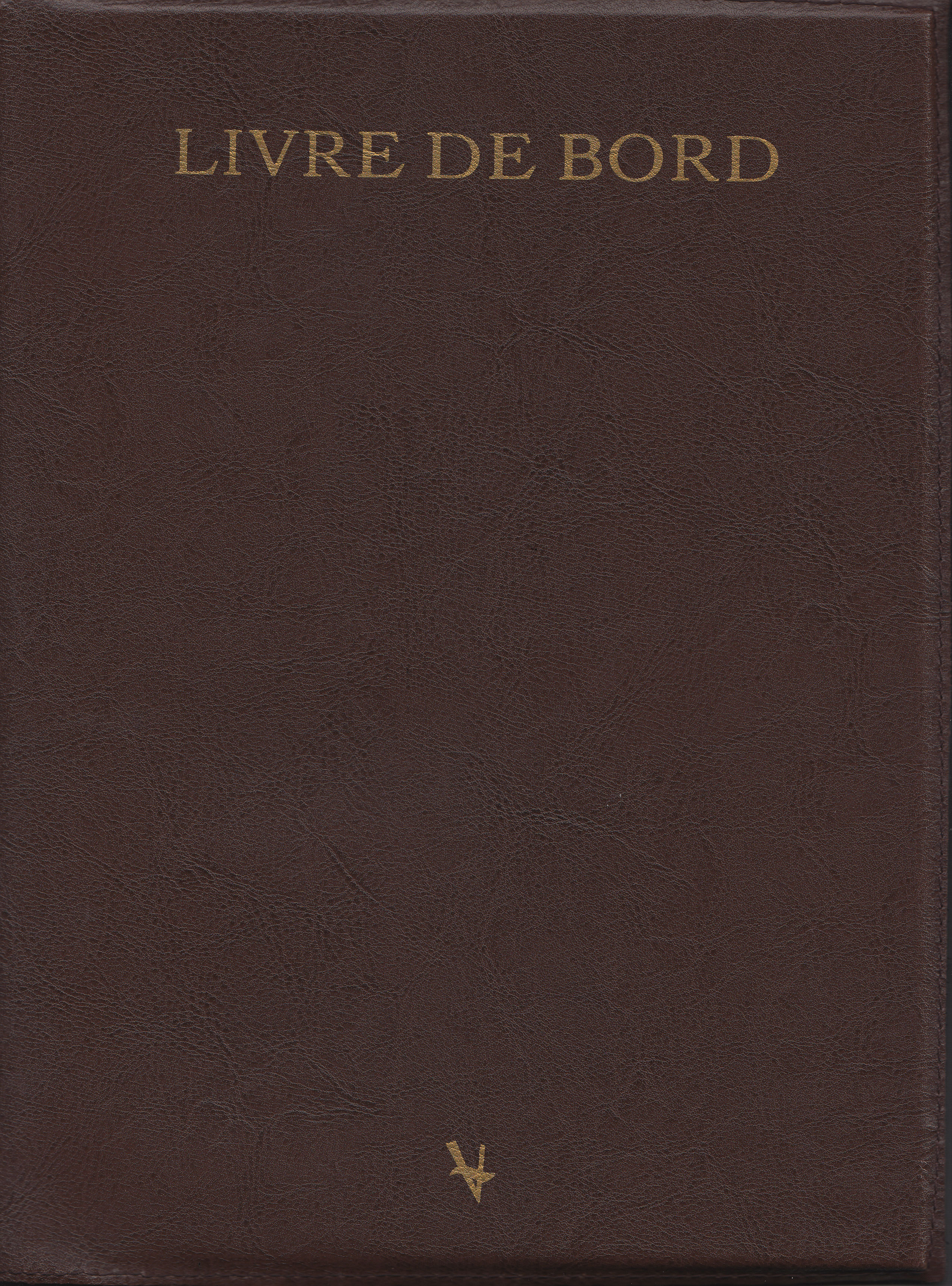 Livre de bord version luxe