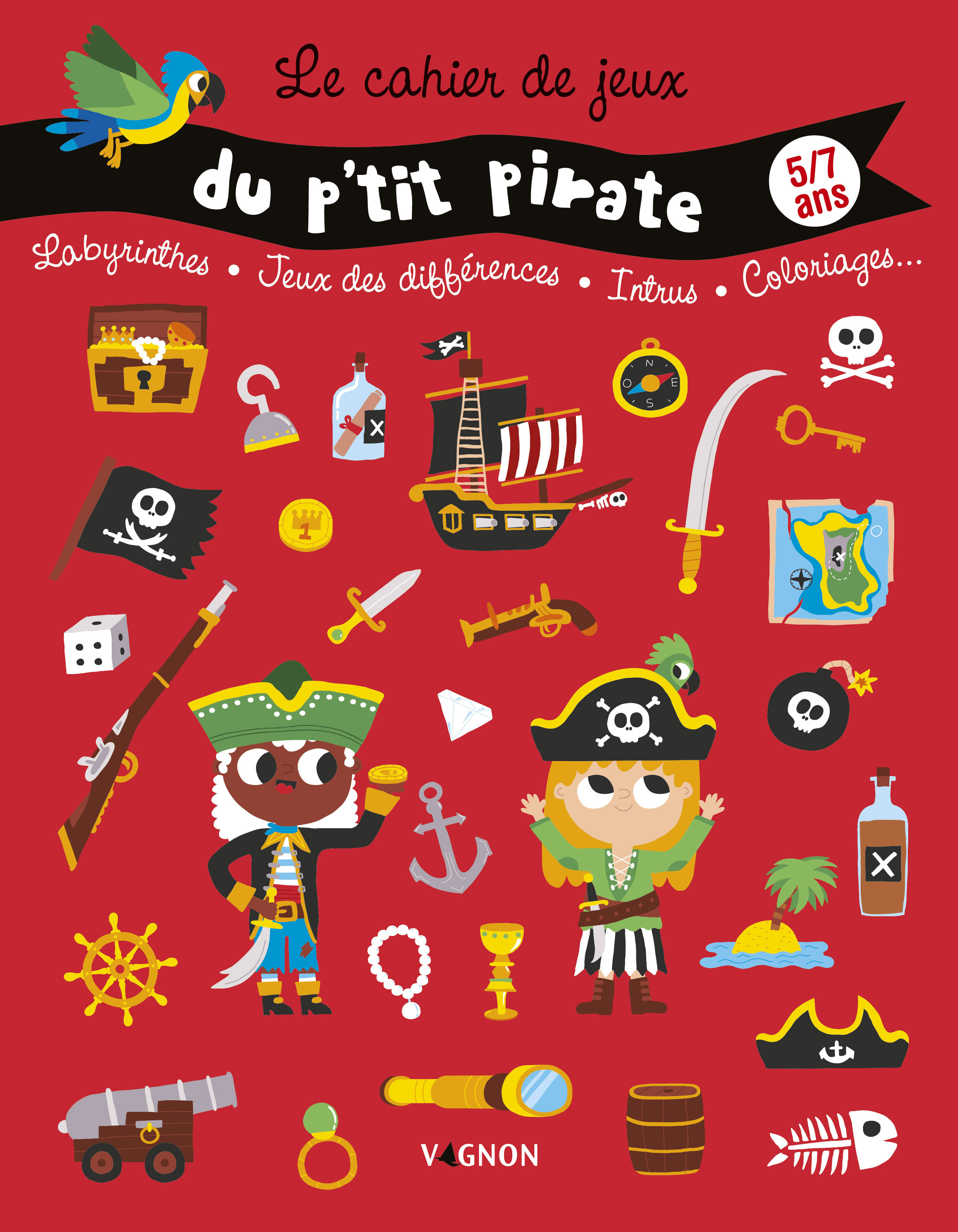 Cahier de jeux du p'tit pirate