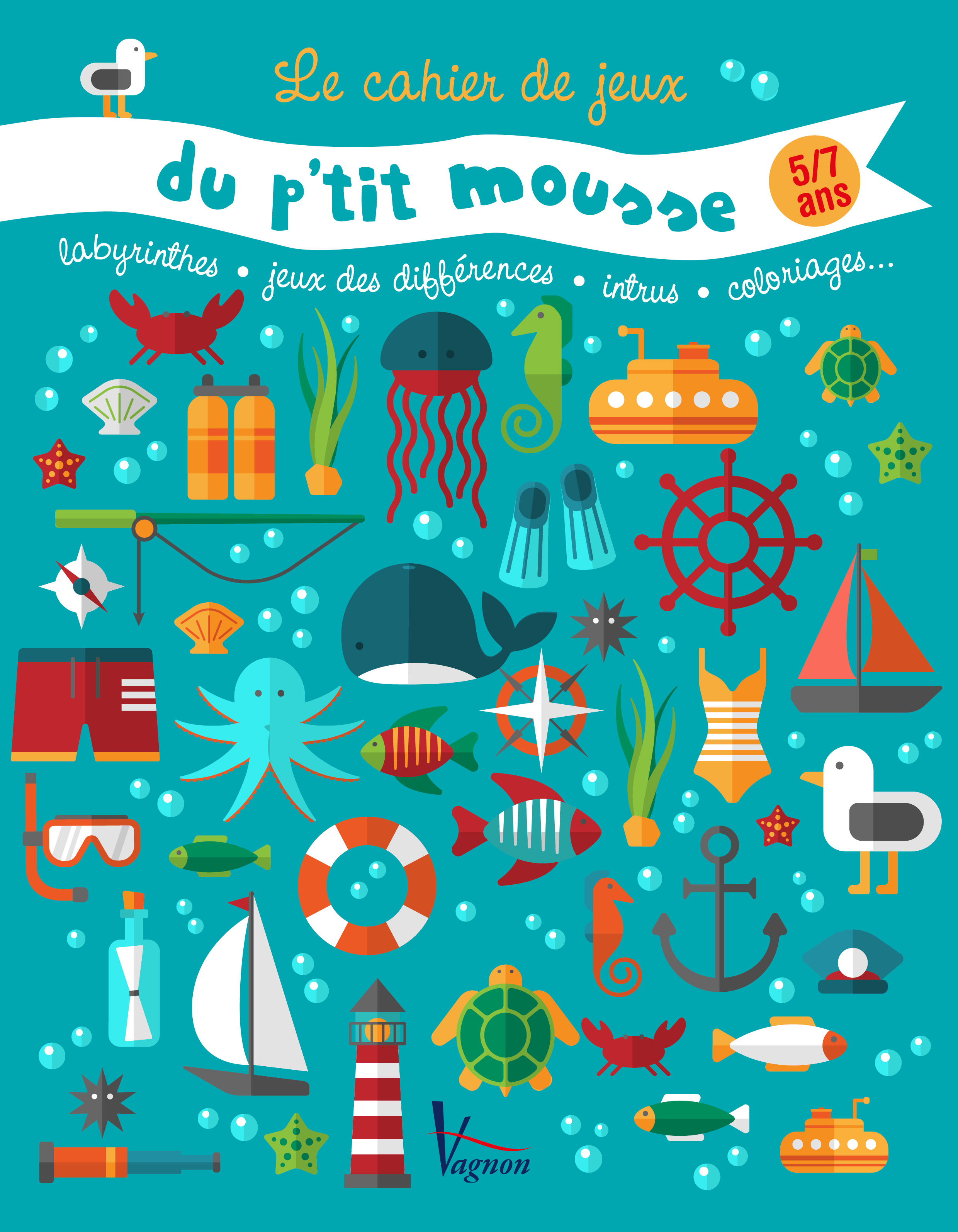 Le cahier de jeux du p'tit mousse, tome 1