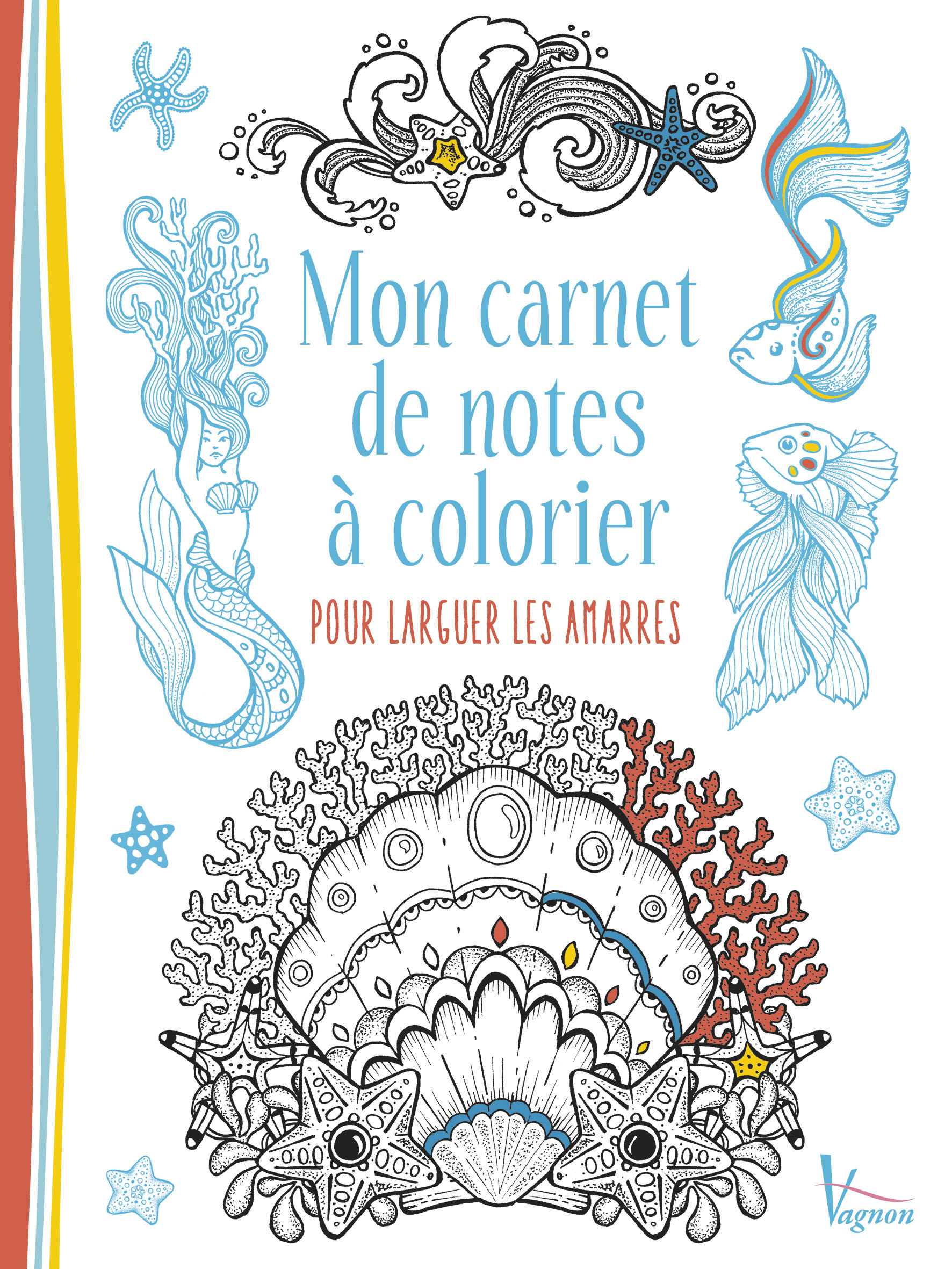 Mon carnet de notes à colorier