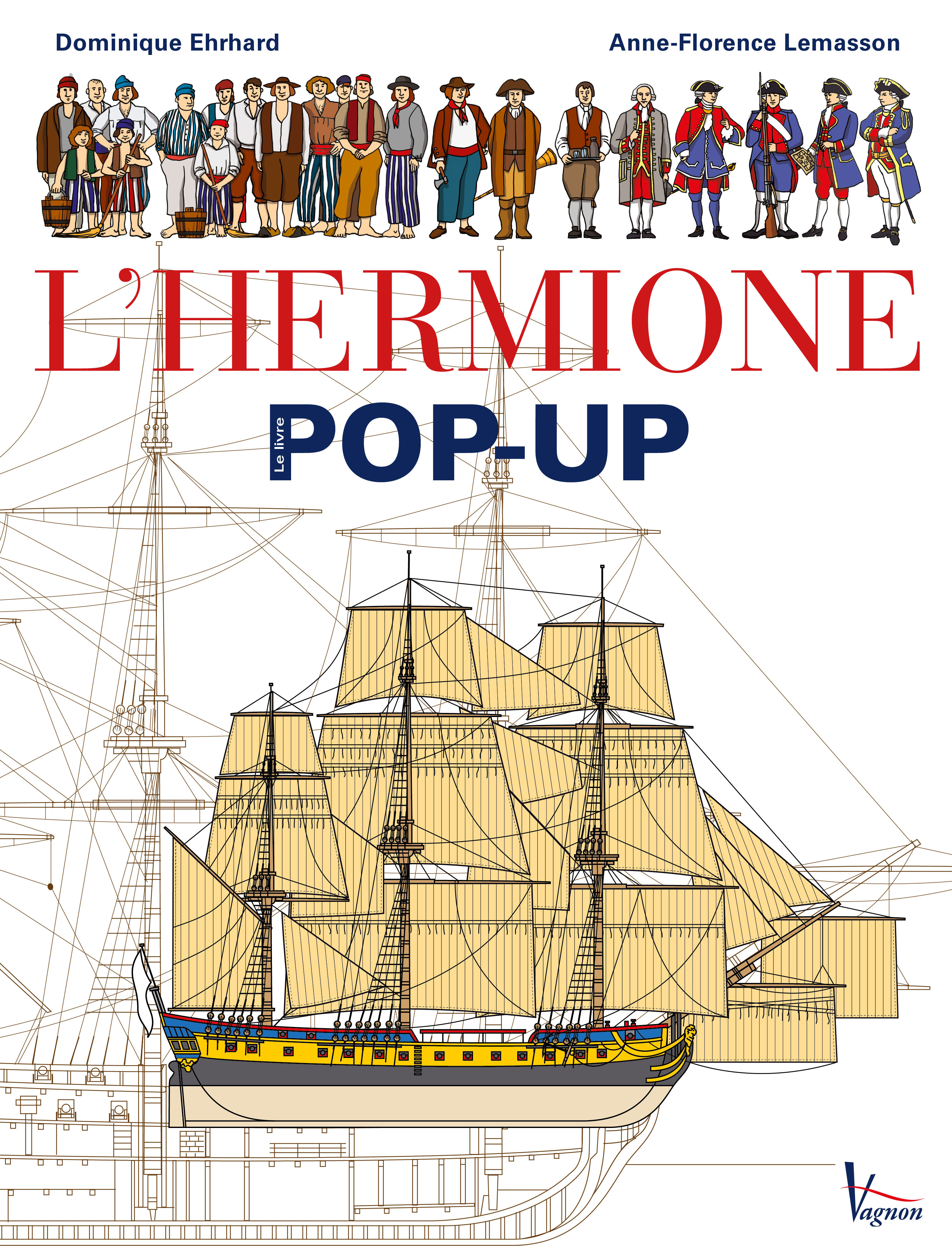 L'Hermione, le livre pop-up