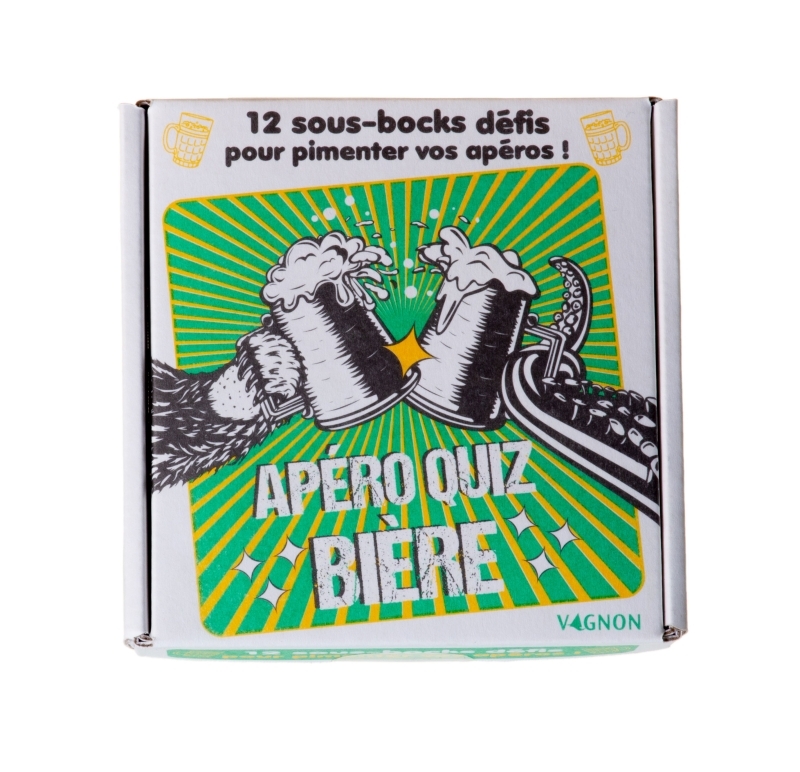 Sous-bocks Apéro Quiz Bière