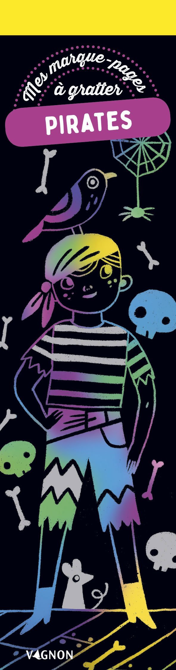 Mes marque-pages à gratter Pirates
